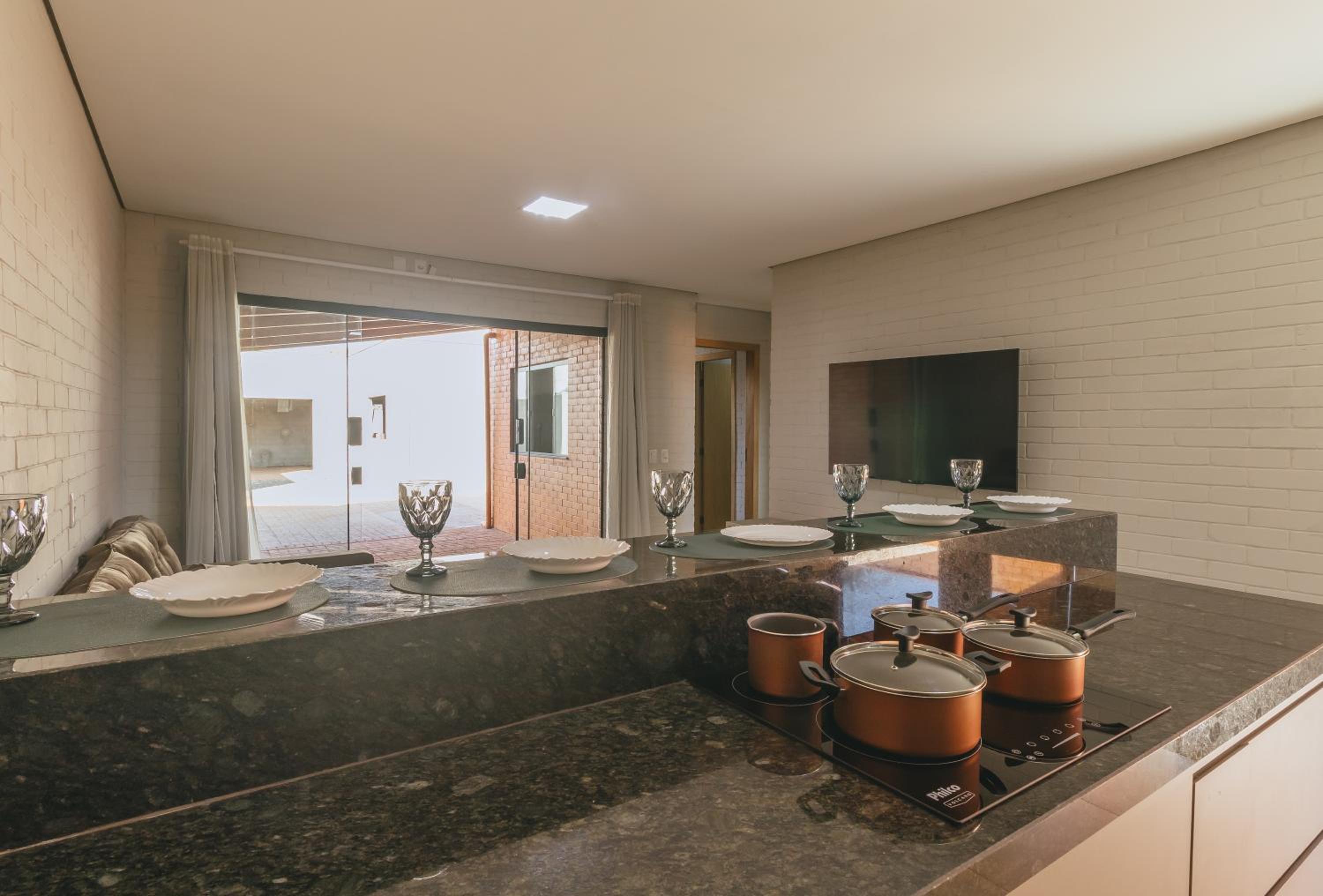 Refúgio com piscina privada - Caldas Novas