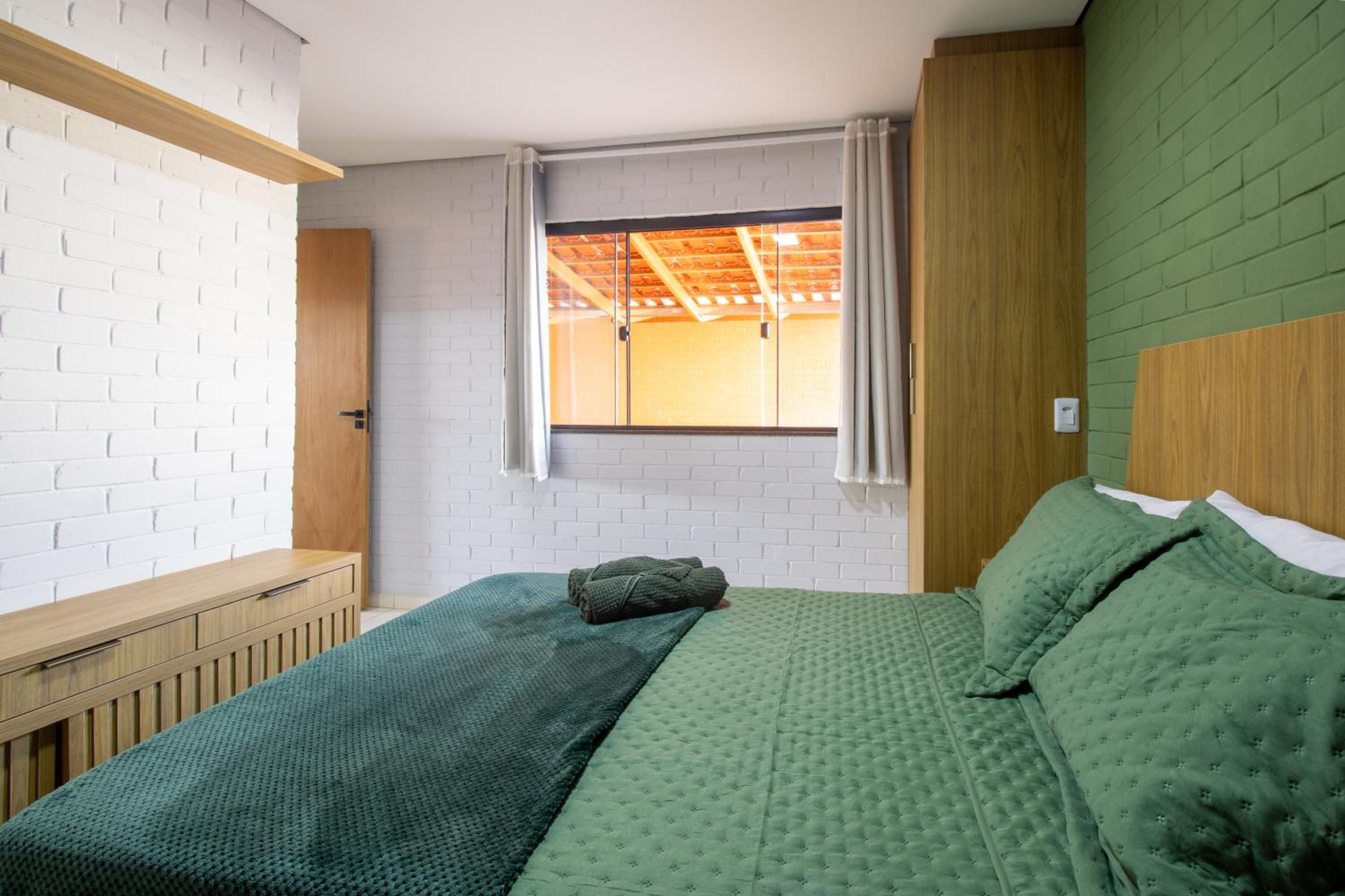 Refúgio com piscina privada - Caldas Novas
