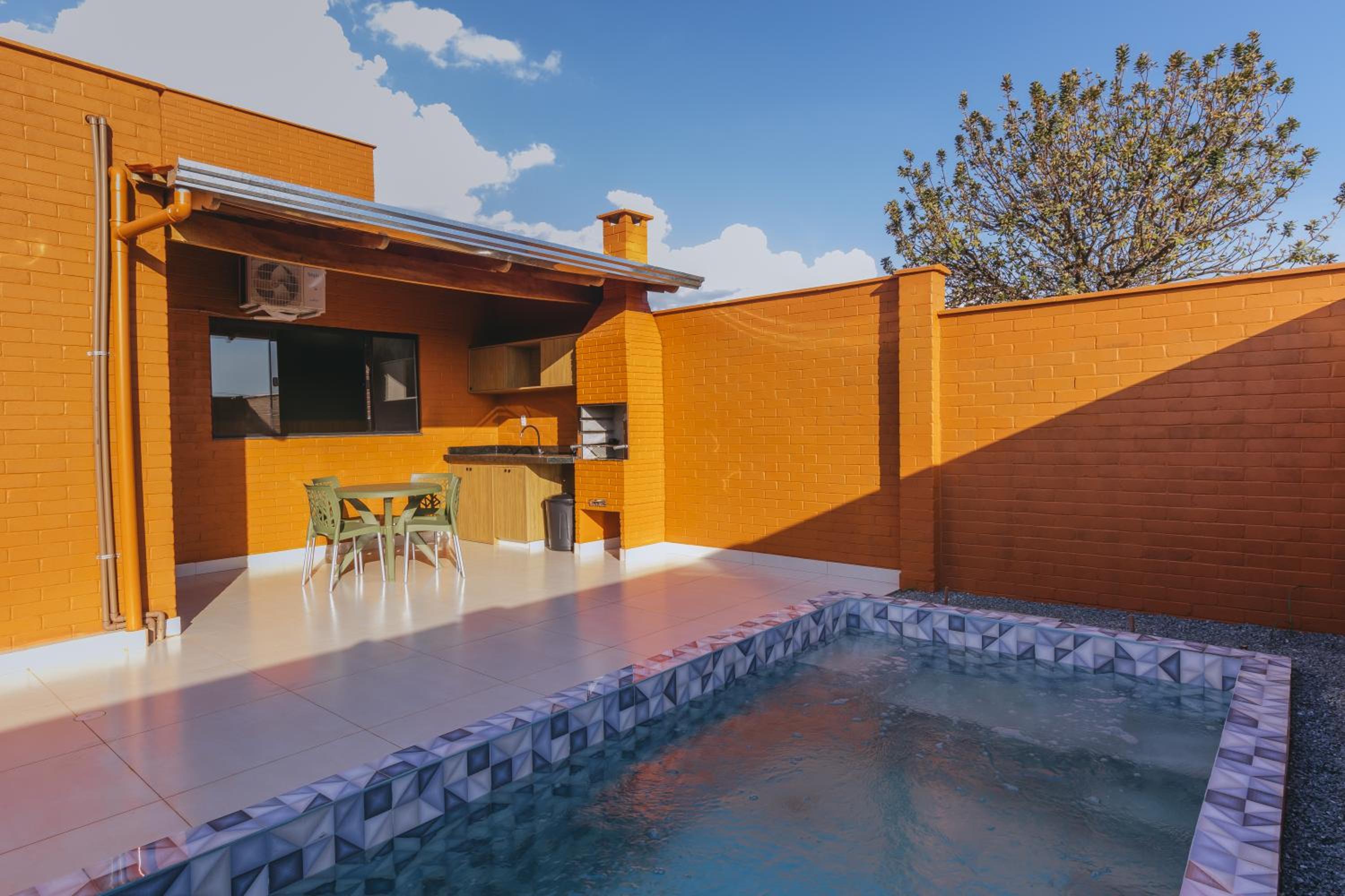 Refúgio com piscina privada - Caldas Novas