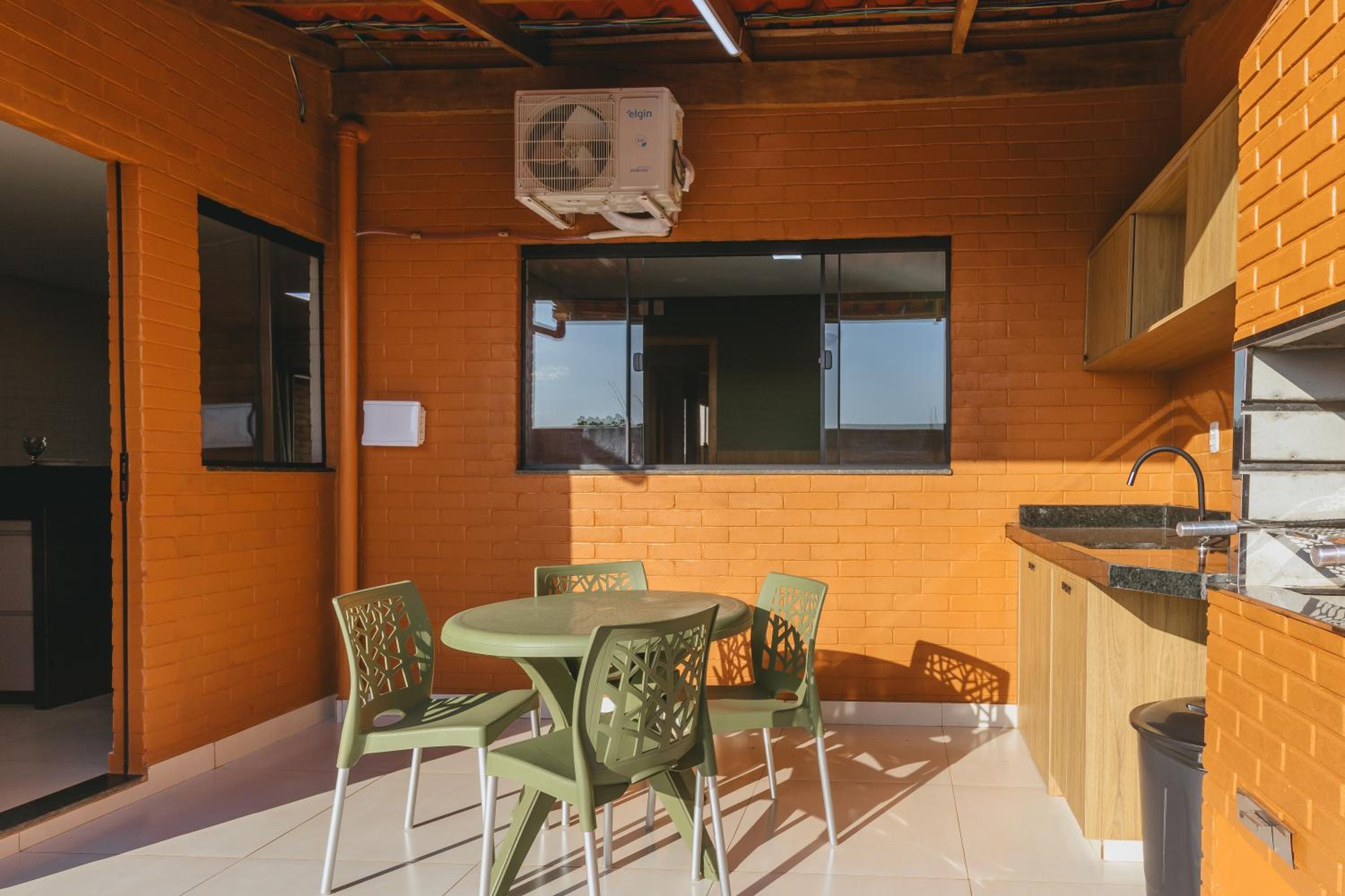 Refúgio com piscina privada - Caldas Novas