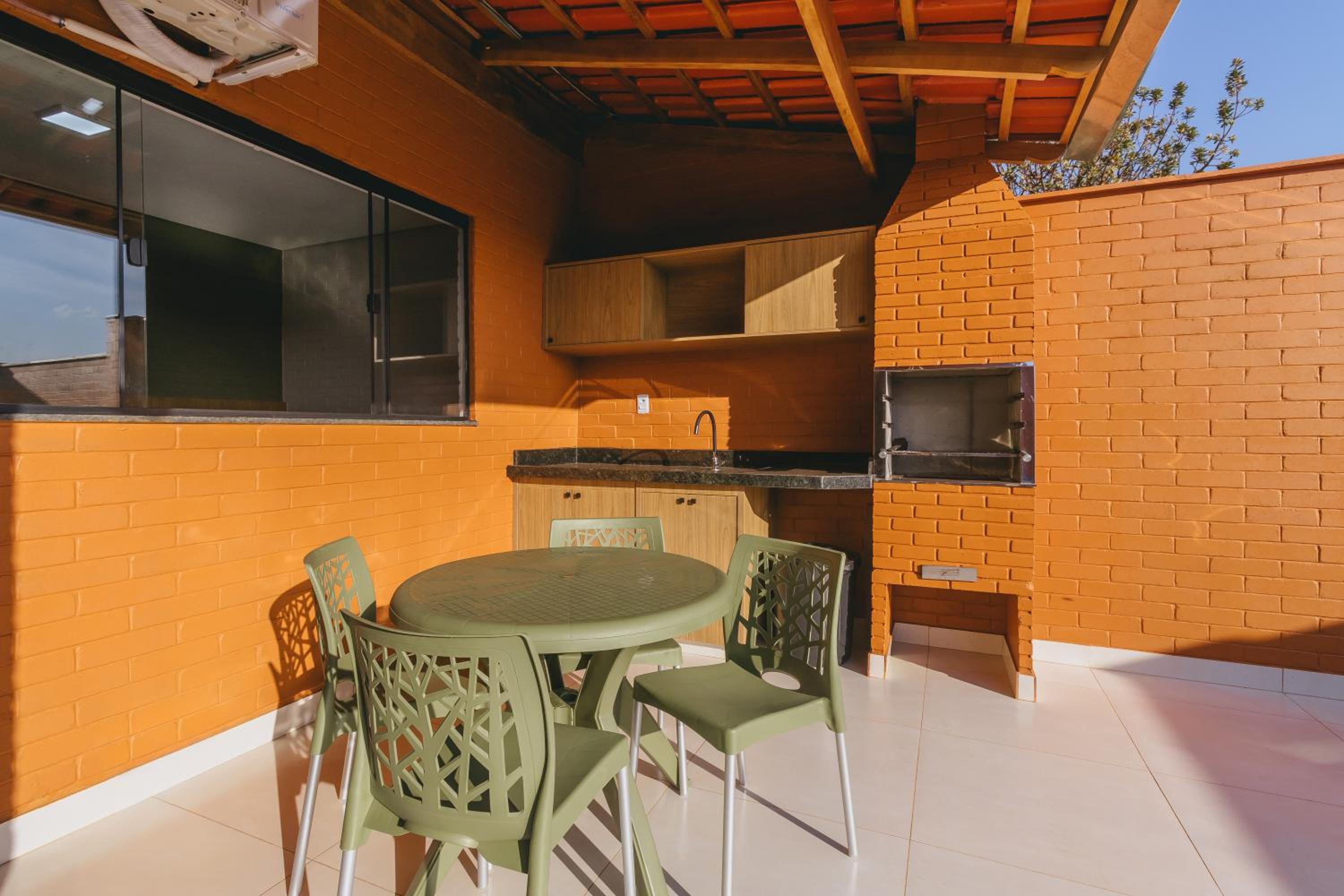 Refúgio com piscina privada - Caldas Novas