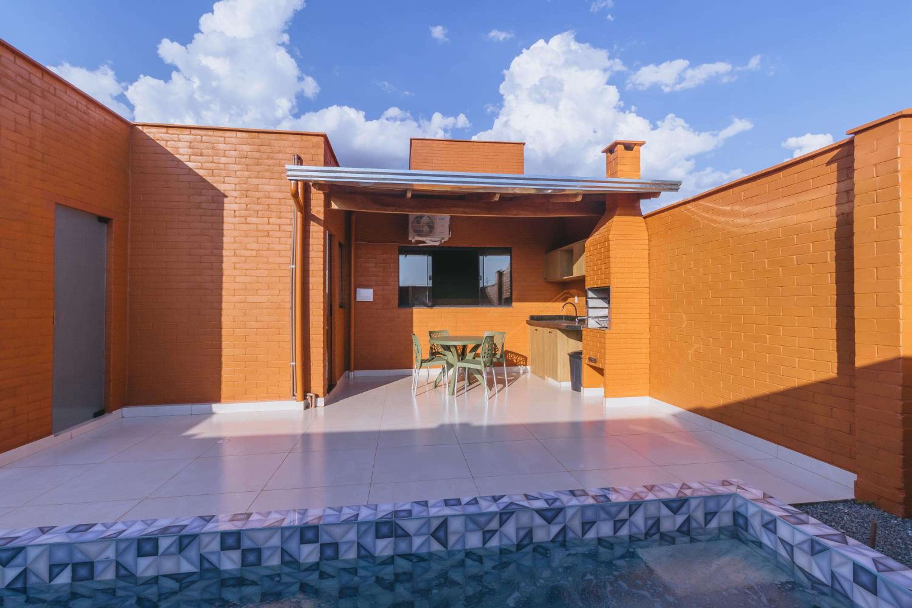 Refúgio com piscina privada - Caldas Novas