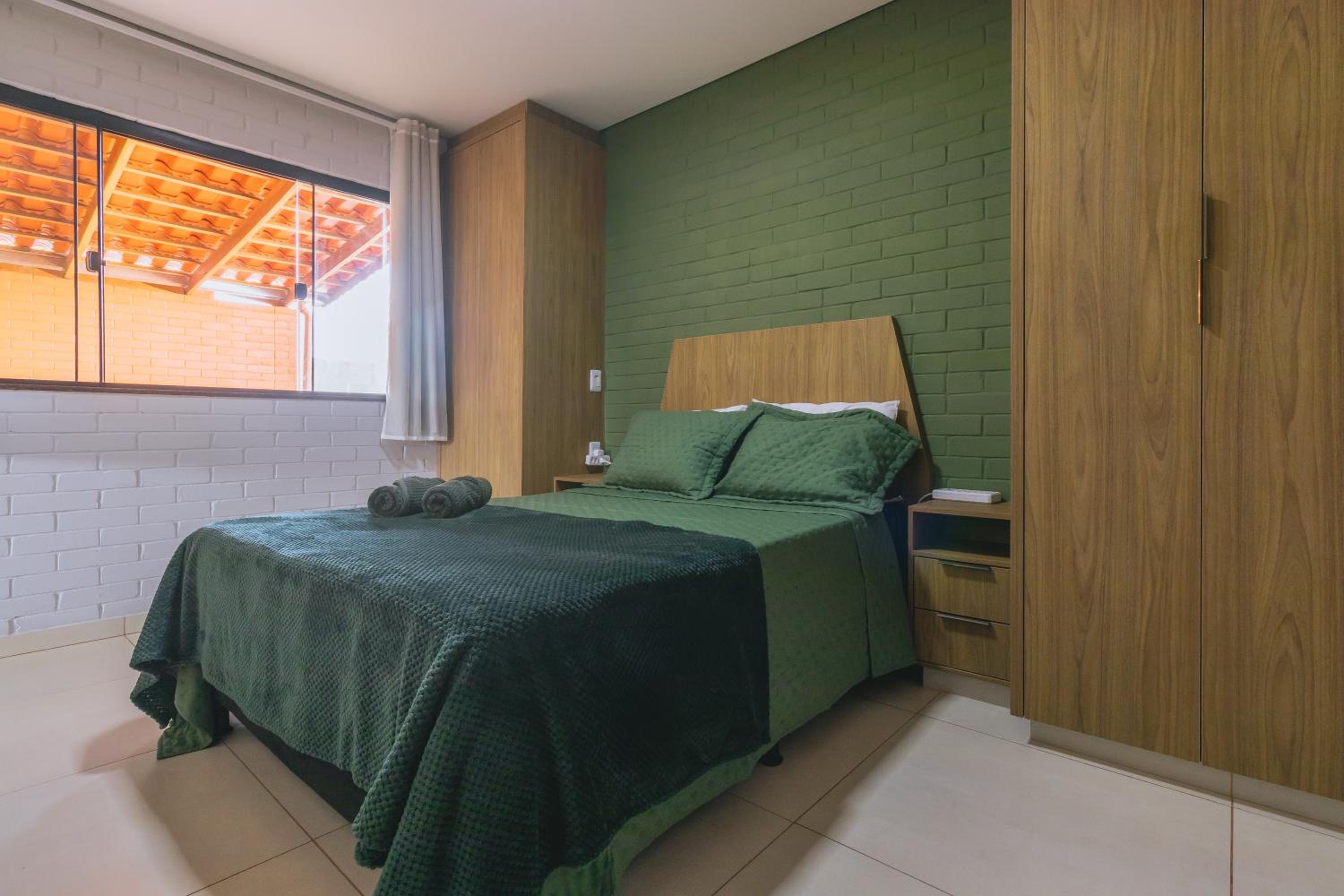 Refúgio com piscina privada - Caldas Novas