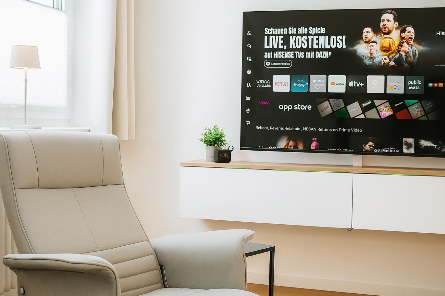 Wohlfühlapartment, Zentral, 200m zur UNI, Parkplatz, Boxspringbetten, Massagesessel, Nespresso, LAN & WIFI