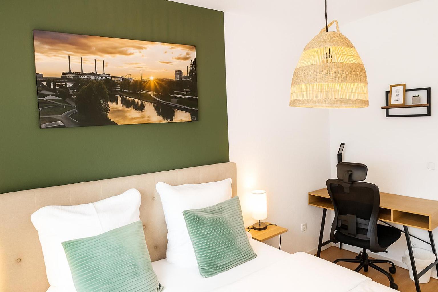 Wohlfühlapartment, Zentral, 200m zur UNI, Parkplatz, Boxspringbetten, Massagesessel, Nespresso, LAN & WIFI
