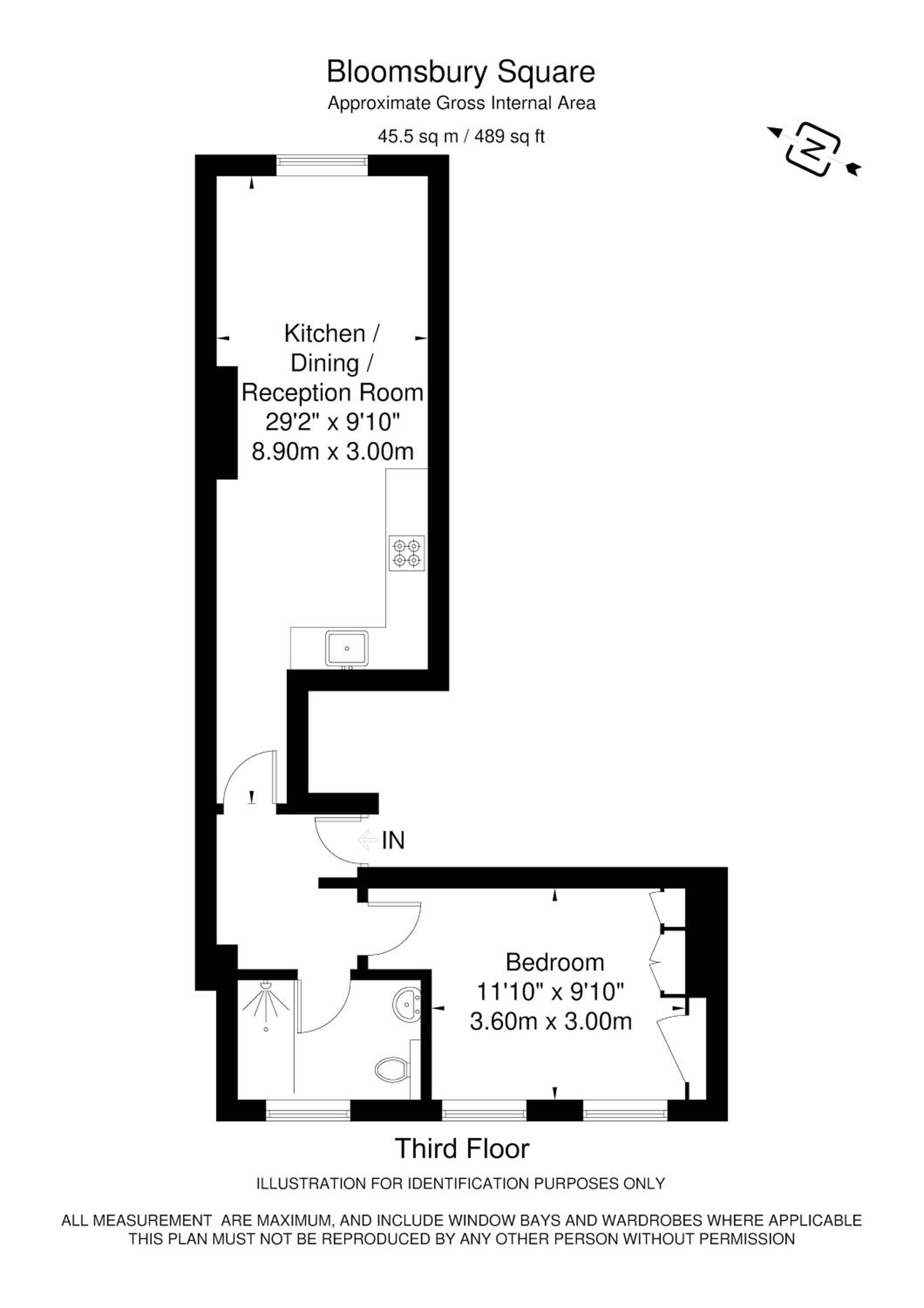 Deluxe 1-Bed by Bloomsbury Square