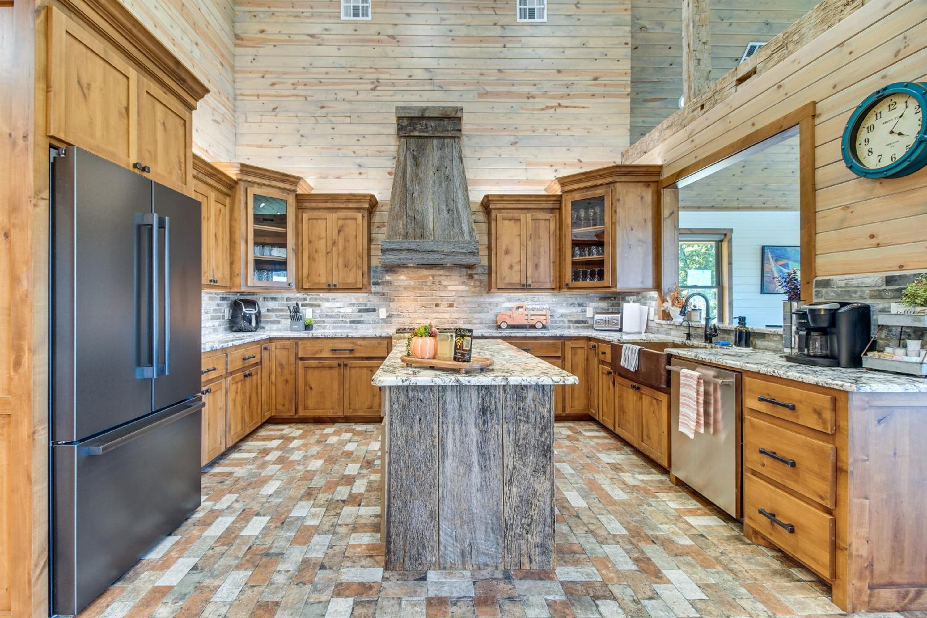 Upscale A-Frame Escape with Lake Access in Quinton!