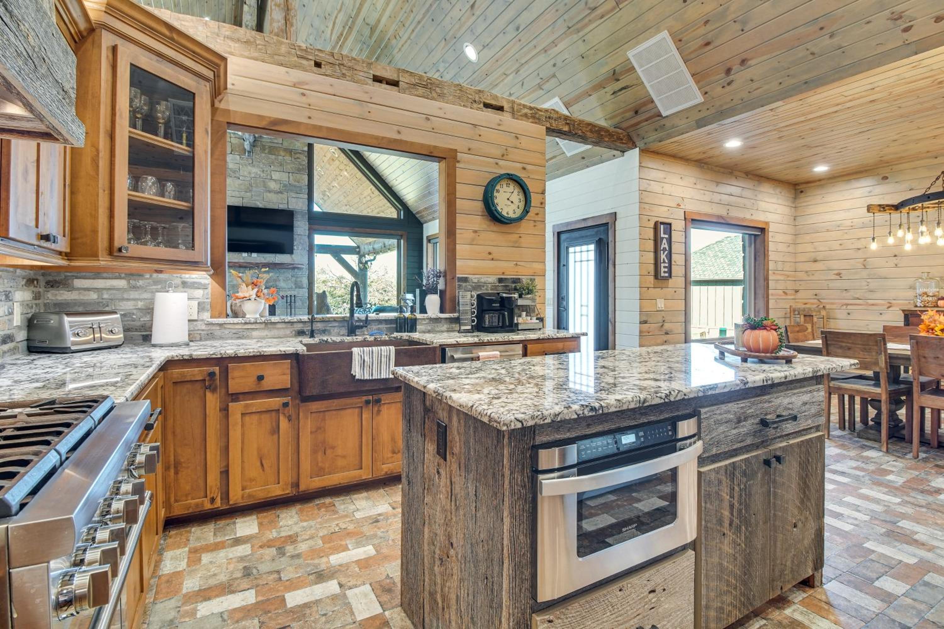 Upscale A-Frame Escape with Lake Access in Quinton!