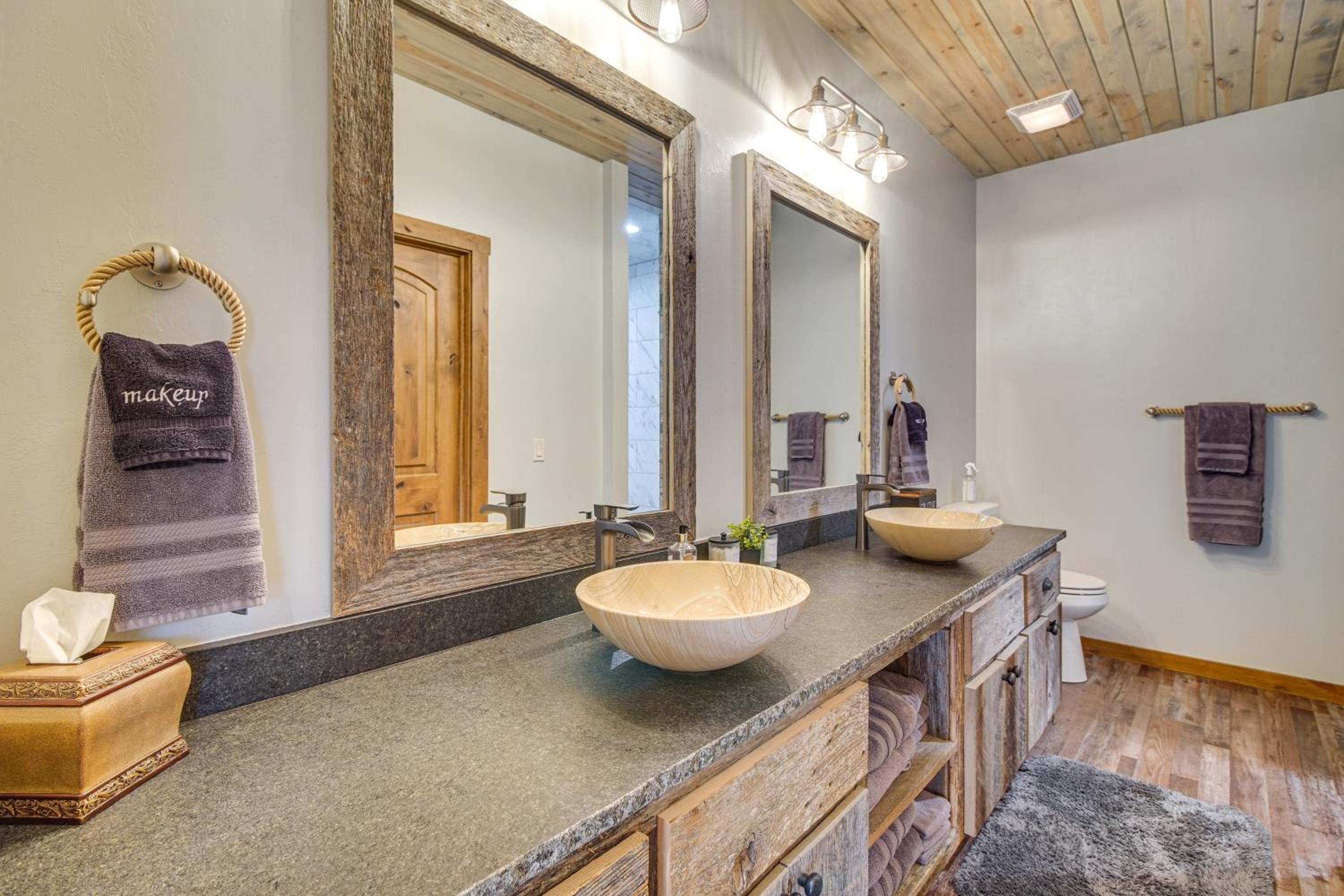 Upscale A-Frame Escape with Lake Access in Quinton!