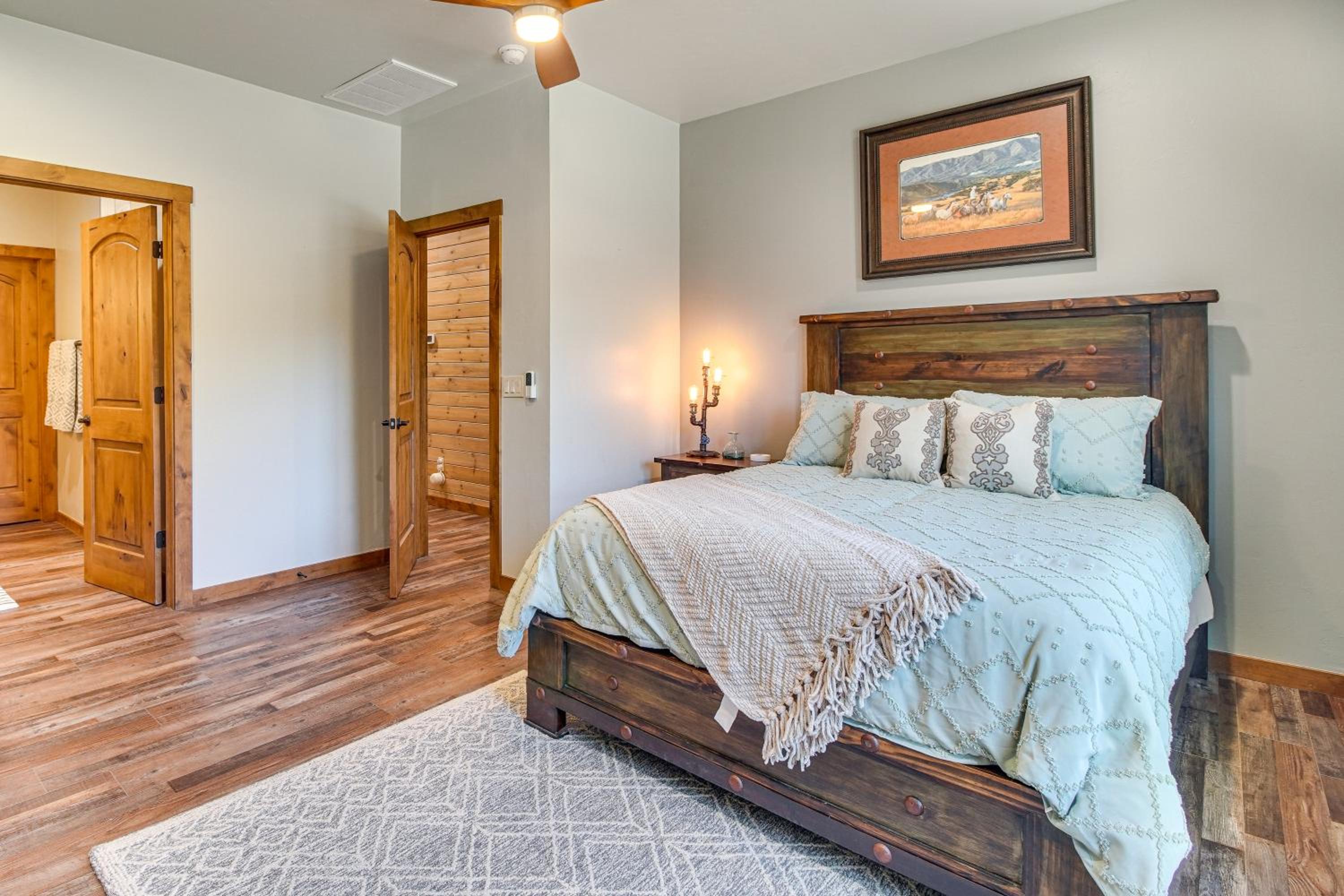 Upscale A-Frame Escape with Lake Access in Quinton!