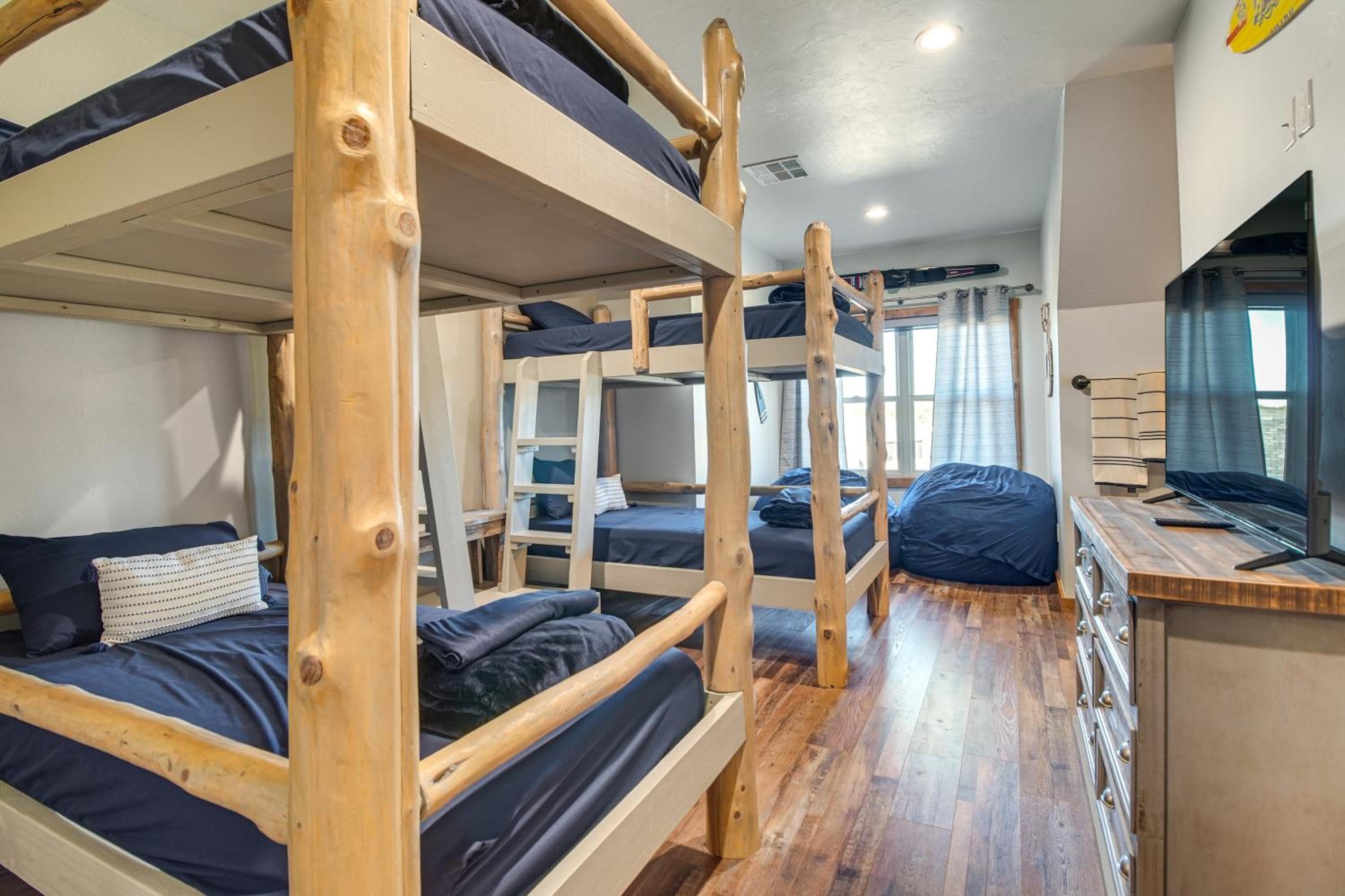 Upscale A-Frame Escape with Lake Access in Quinton!