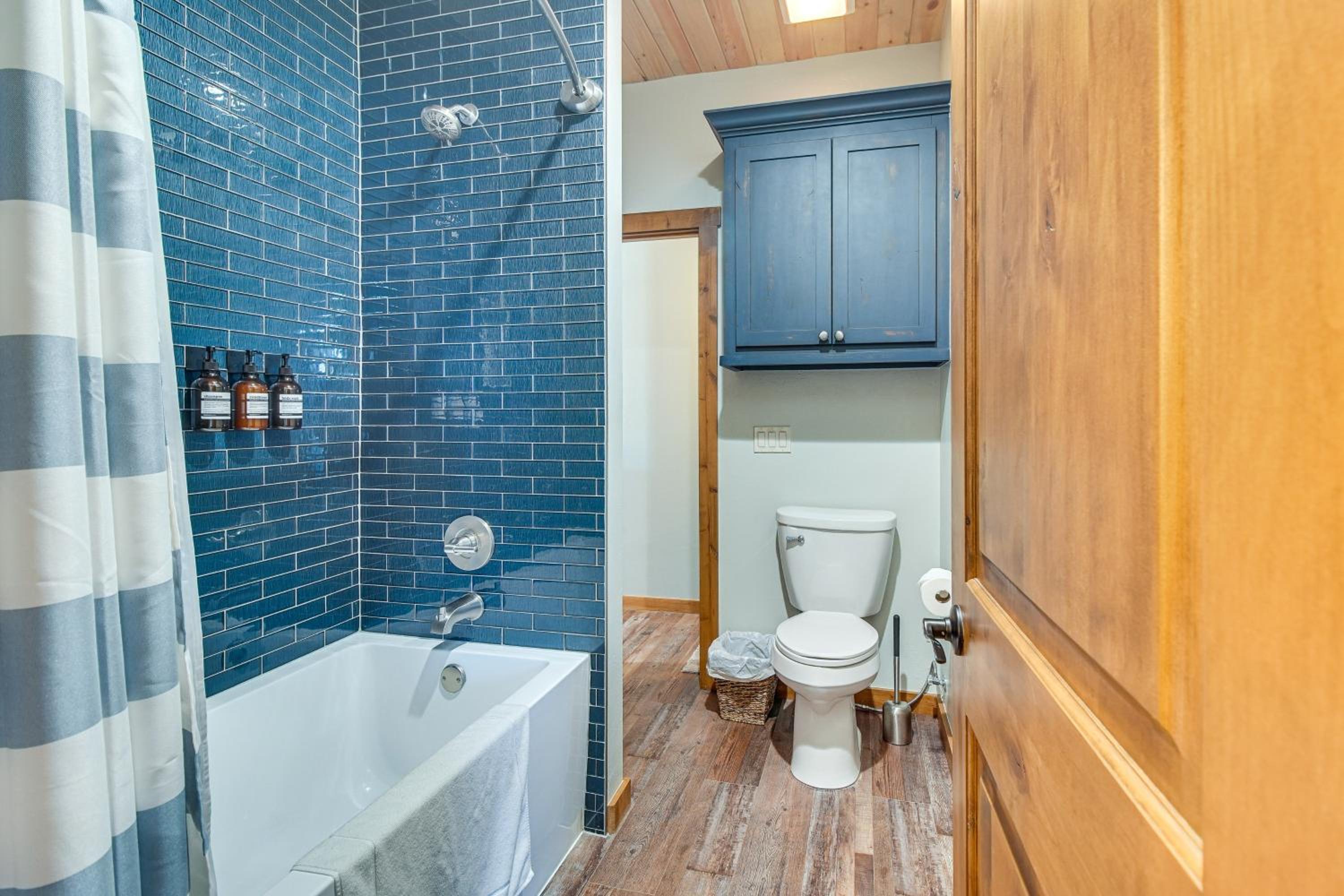 Upscale A-Frame Escape with Lake Access in Quinton!
