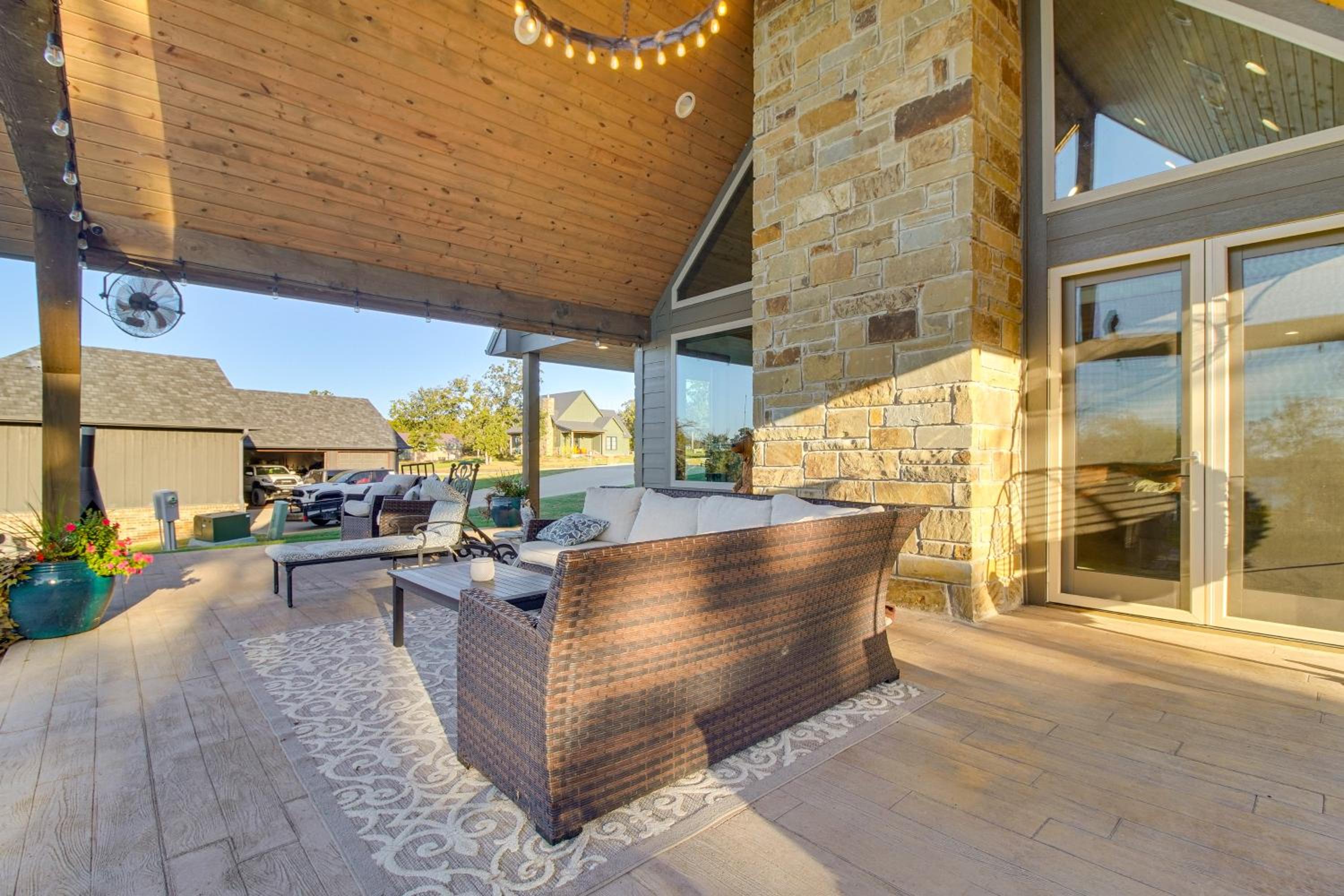 Upscale A-Frame Escape with Lake Access in Quinton!