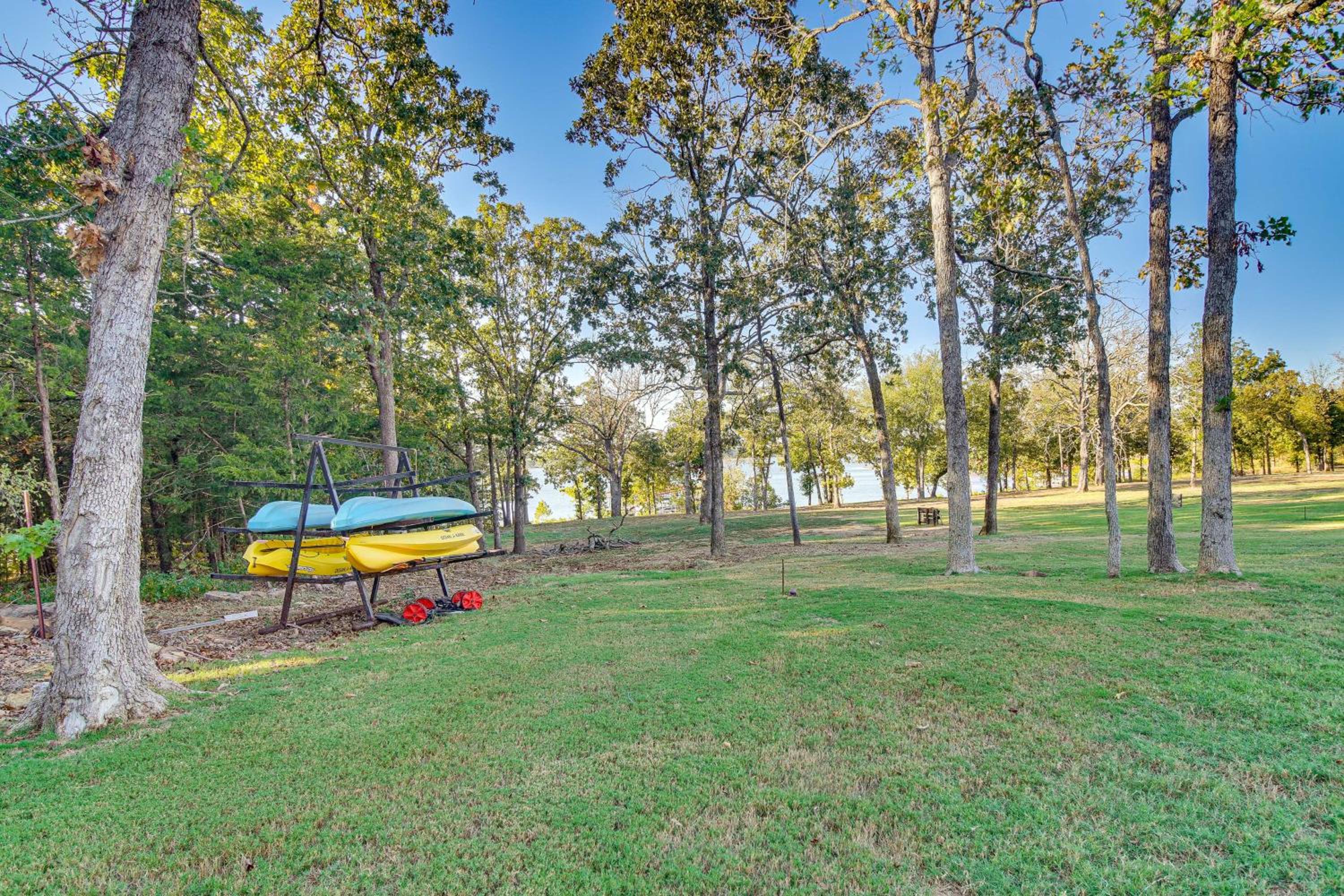 Upscale A-Frame Escape with Lake Access in Quinton!