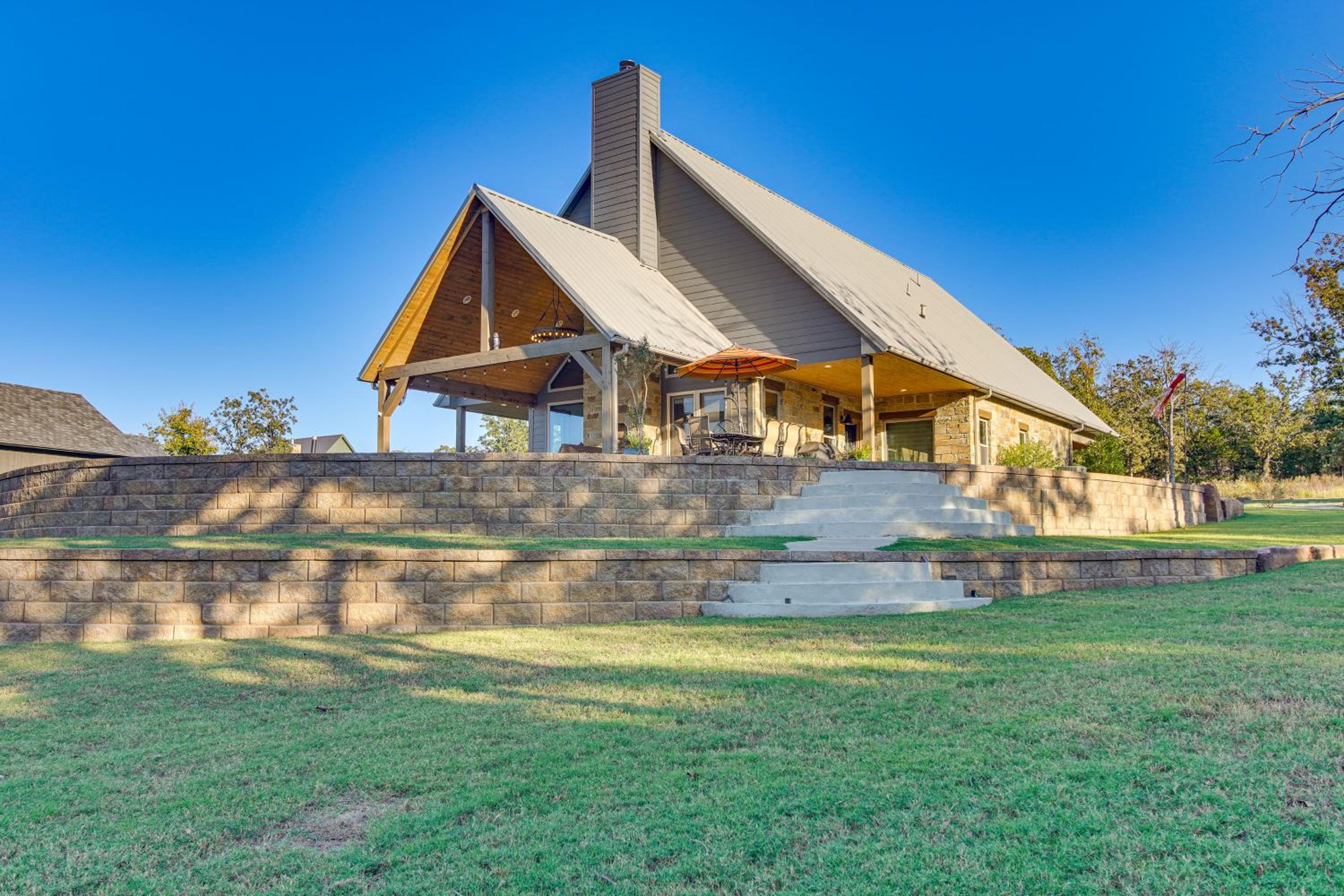 Upscale A-Frame Escape with Lake Access in Quinton!