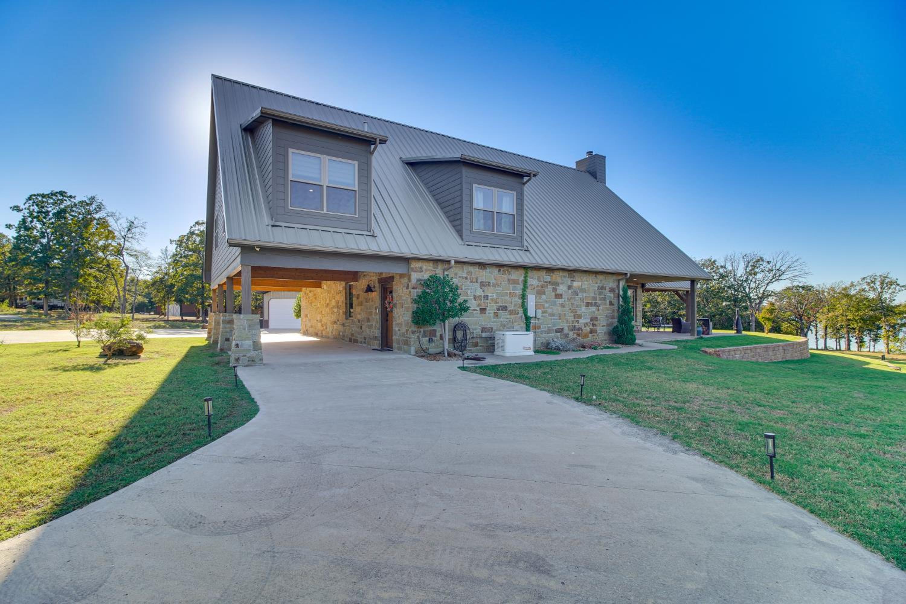 Upscale A-Frame Escape with Lake Access in Quinton!