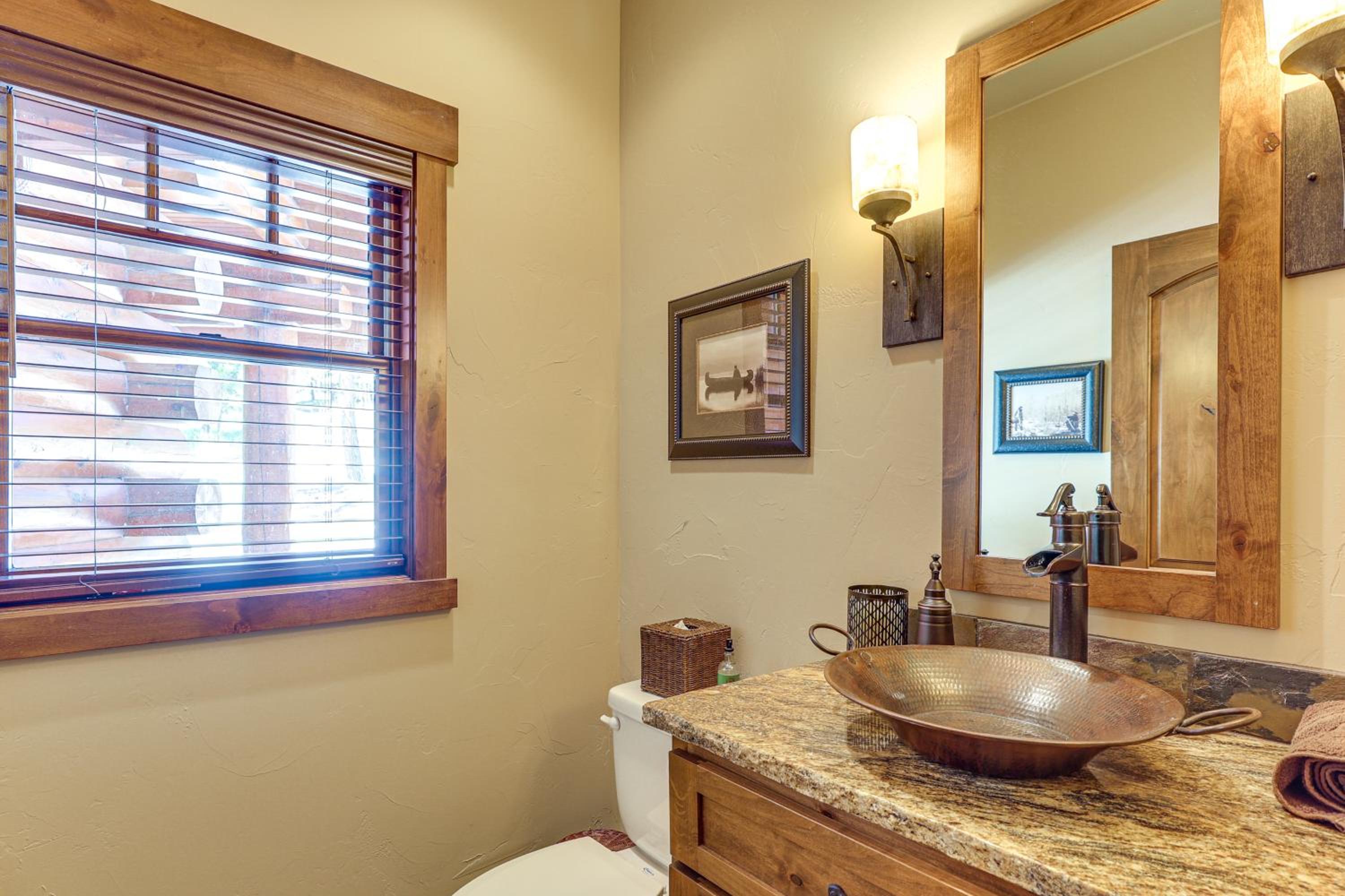 Hike, Fish and More Grand Cabin with Decks in Sturgis