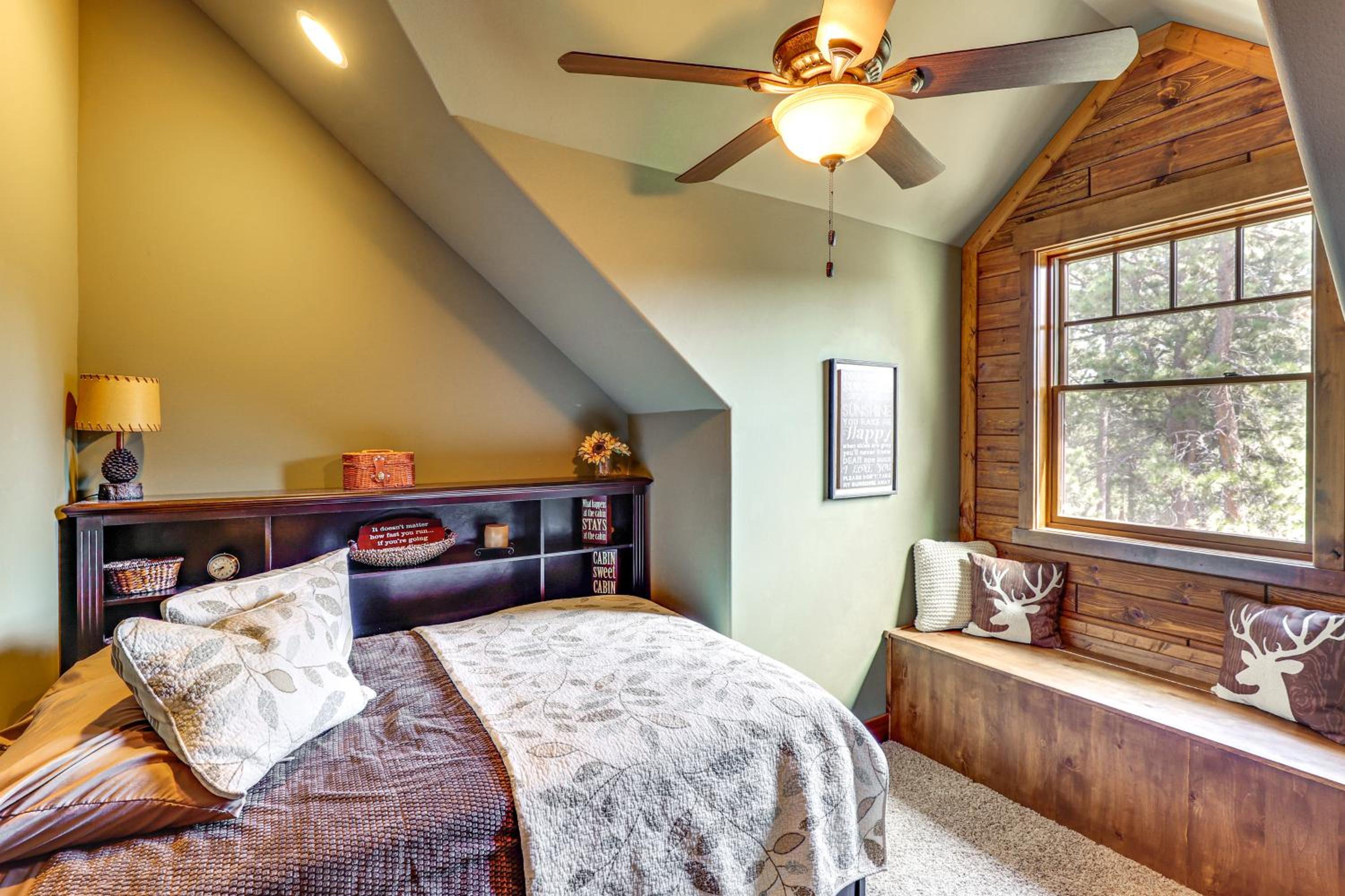 Hike, Fish and More Grand Cabin with Decks in Sturgis