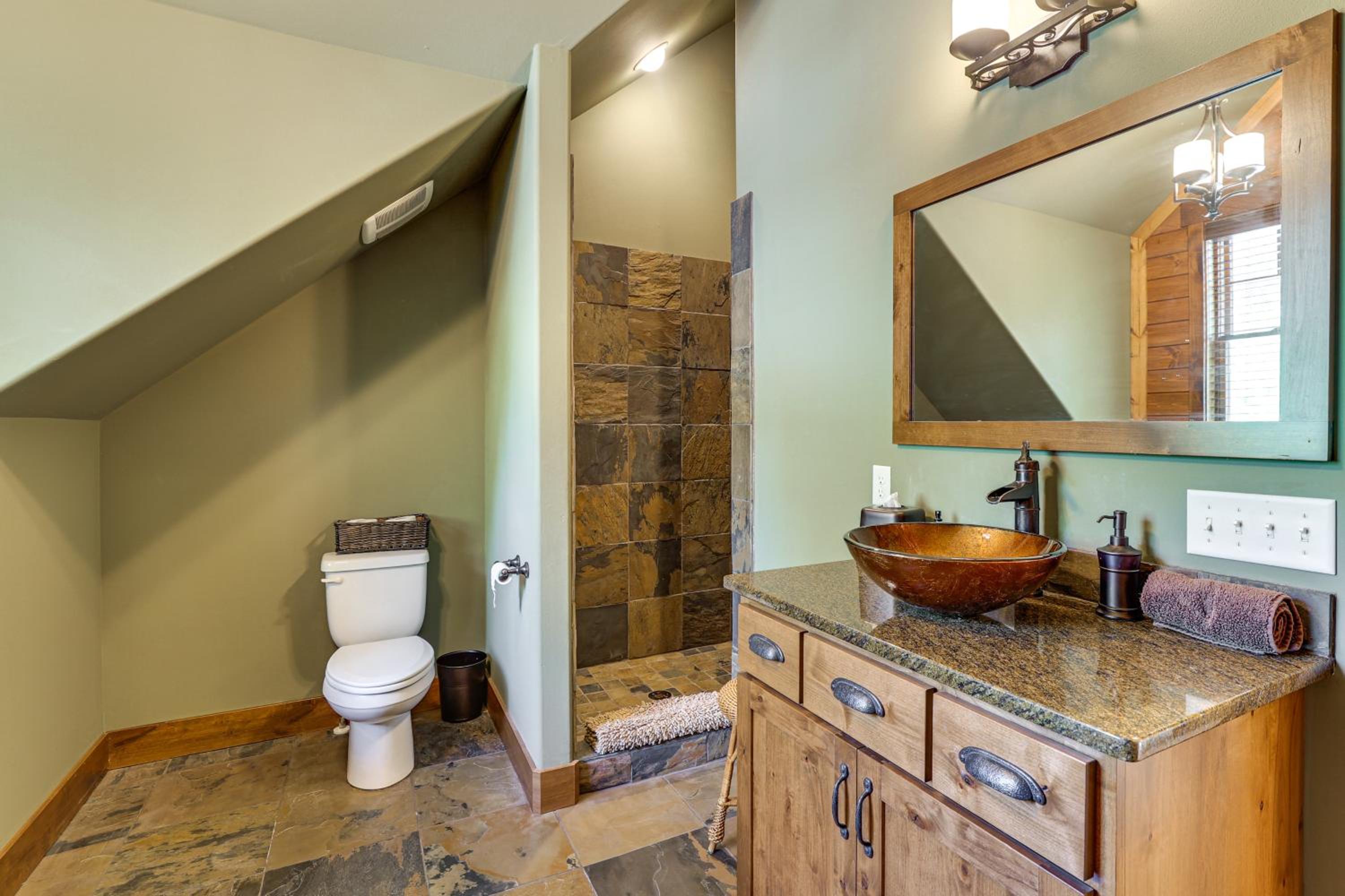 Hike, Fish and More Grand Cabin with Decks in Sturgis