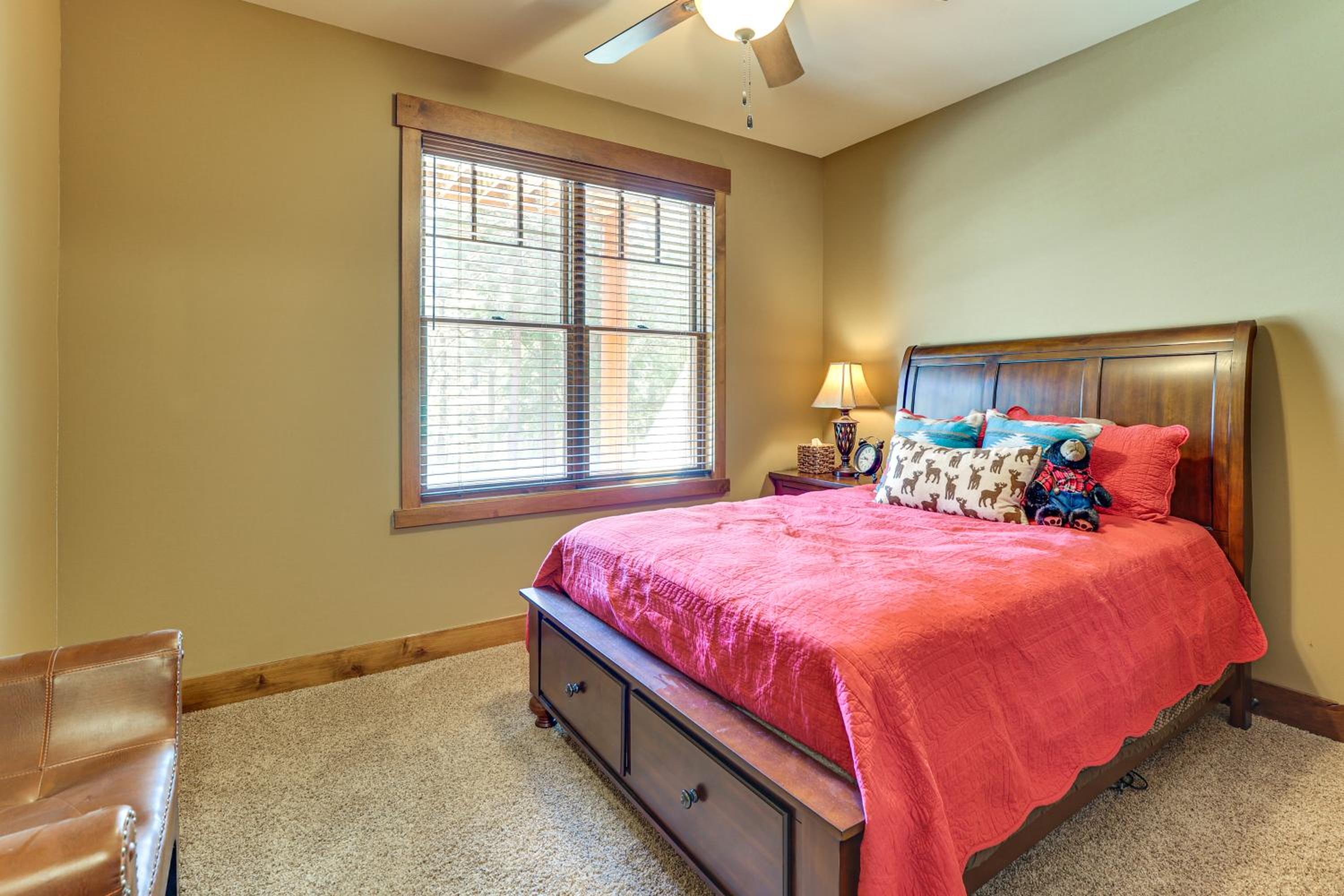 Hike, Fish and More Grand Cabin with Decks in Sturgis