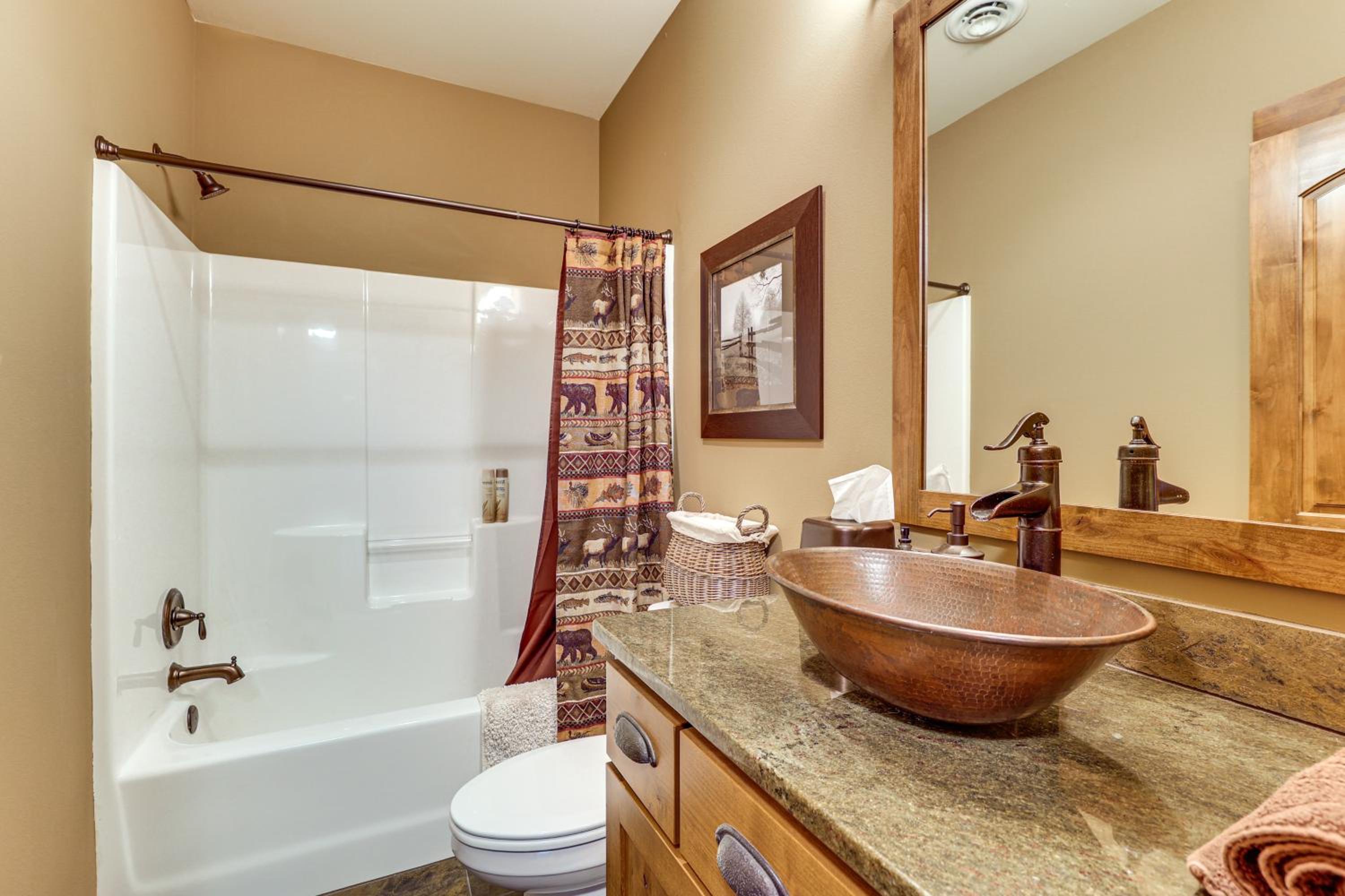 Hike, Fish and More Grand Cabin with Decks in Sturgis