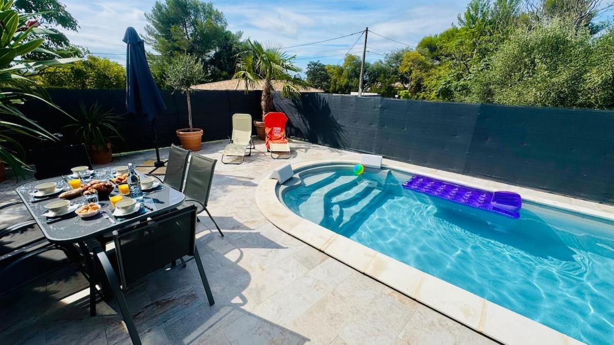 Villa 6 pers - grande terrasse & piscine privée