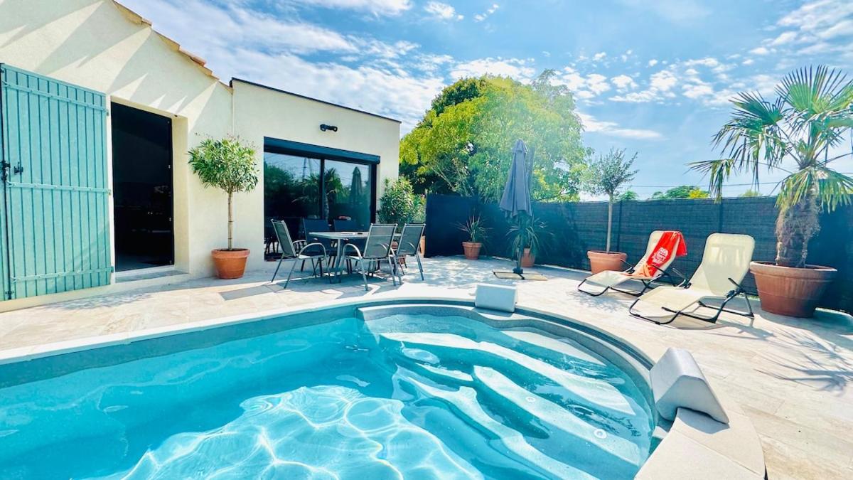 Villa 6 pers - grande terrasse & piscine privée
