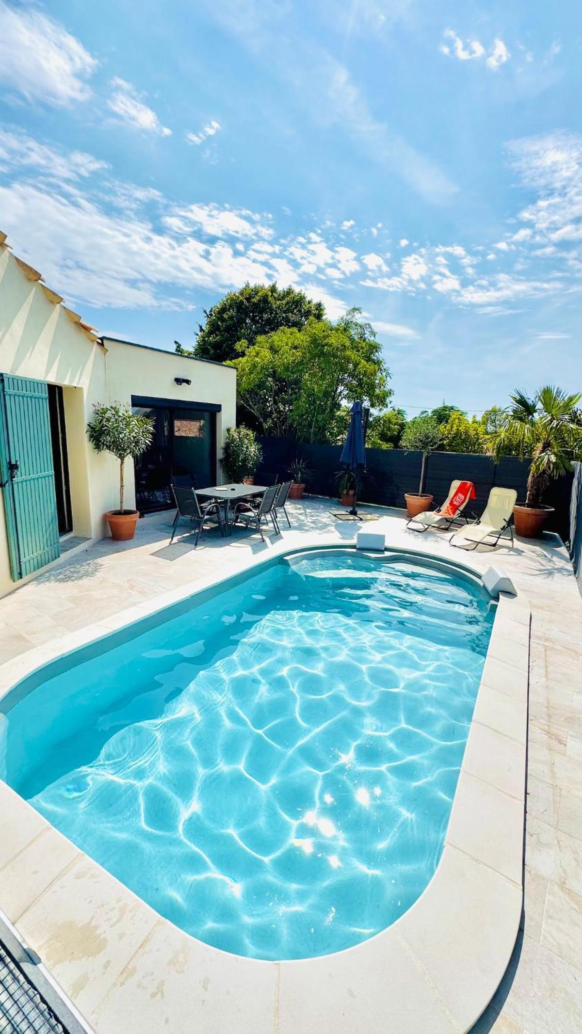 Villa 6 pers - grande terrasse & piscine privée