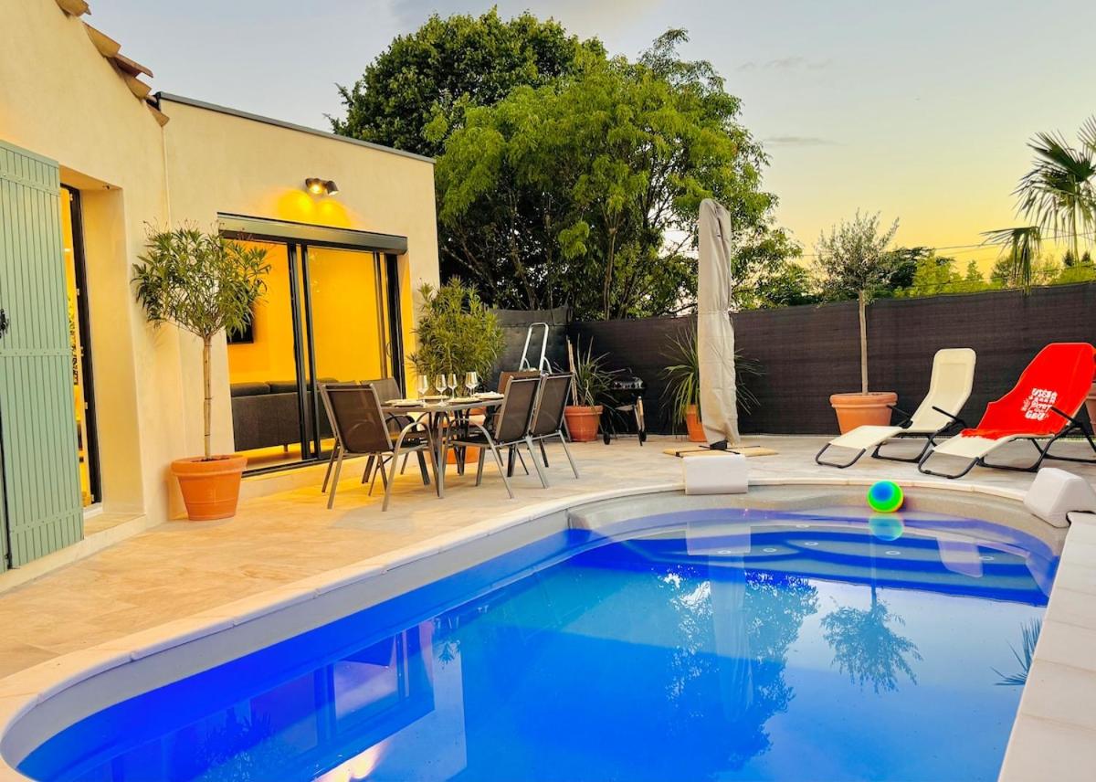 Villa 6 pers - grande terrasse & piscine privée
