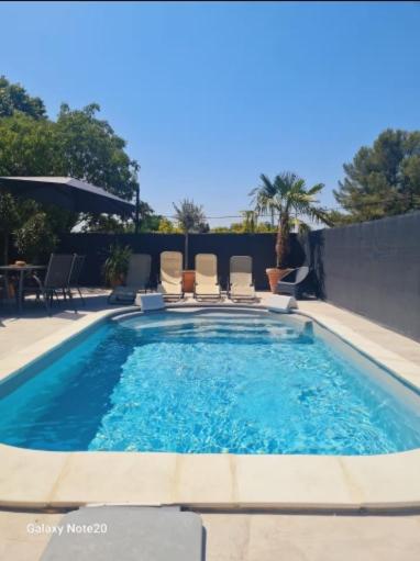 Villa 6 pers - grande terrasse & piscine privée