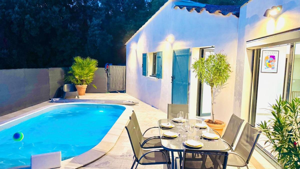 Villa 6 pers - grande terrasse & piscine privée