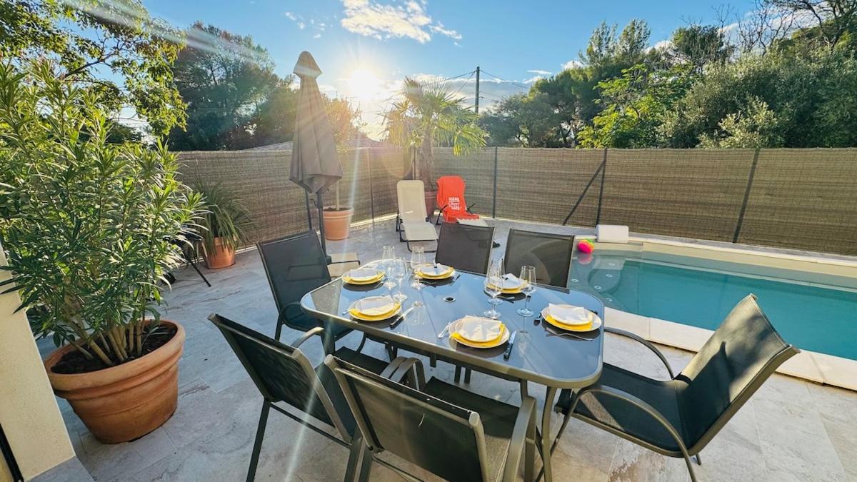 Villa 6 pers - grande terrasse & piscine privée