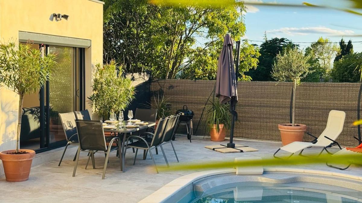 Villa 6 pers - grande terrasse & piscine privée