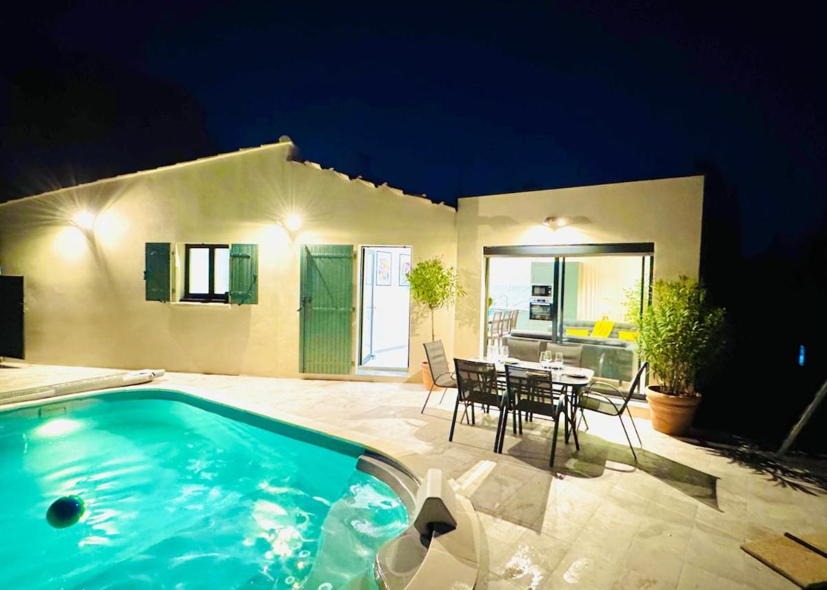 Villa 6 pers - grande terrasse & piscine privée