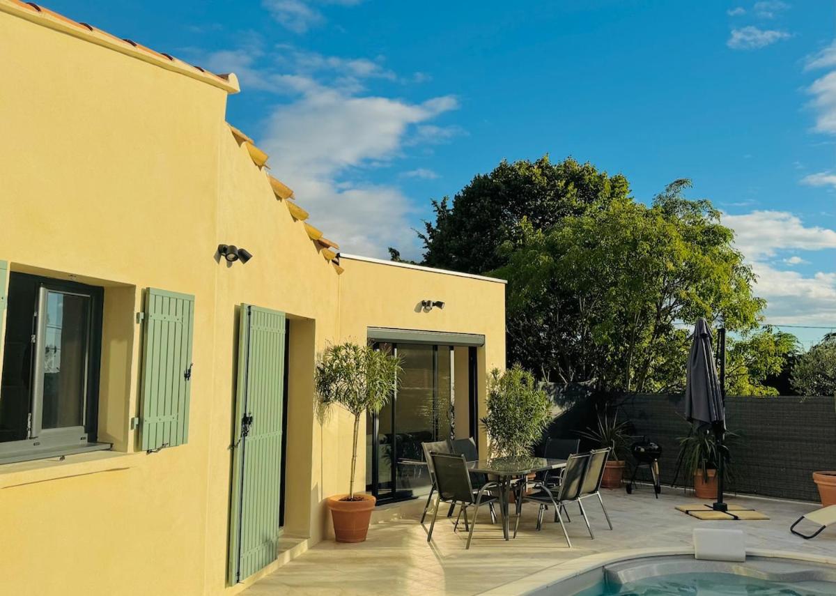 Villa 6 pers - grande terrasse & piscine privée