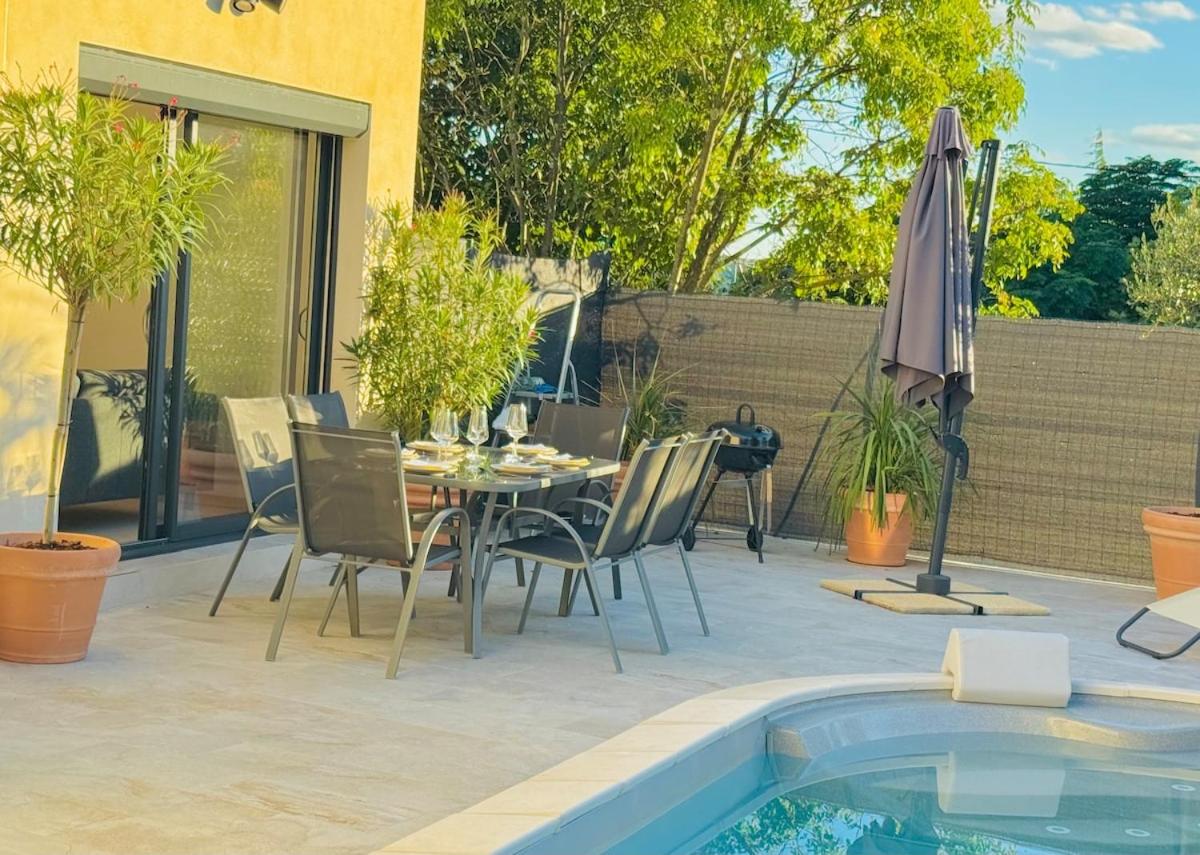 Villa 6 pers - grande terrasse & piscine privée
