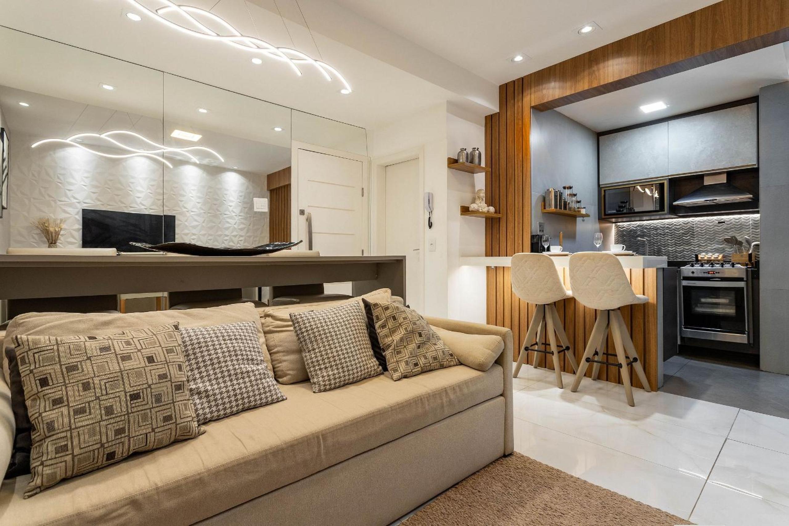 Fully equipped apartment in a prime Lapa location.