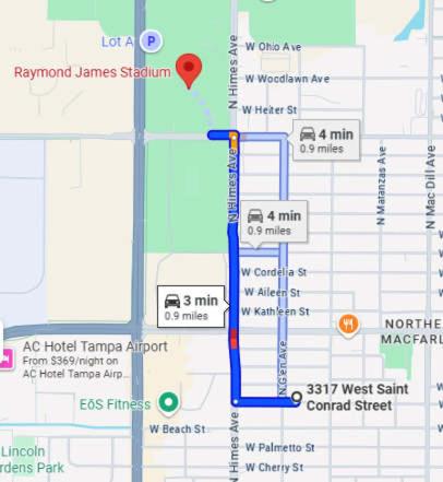 Sunny Tampa Home Near Downtown & Stadiums