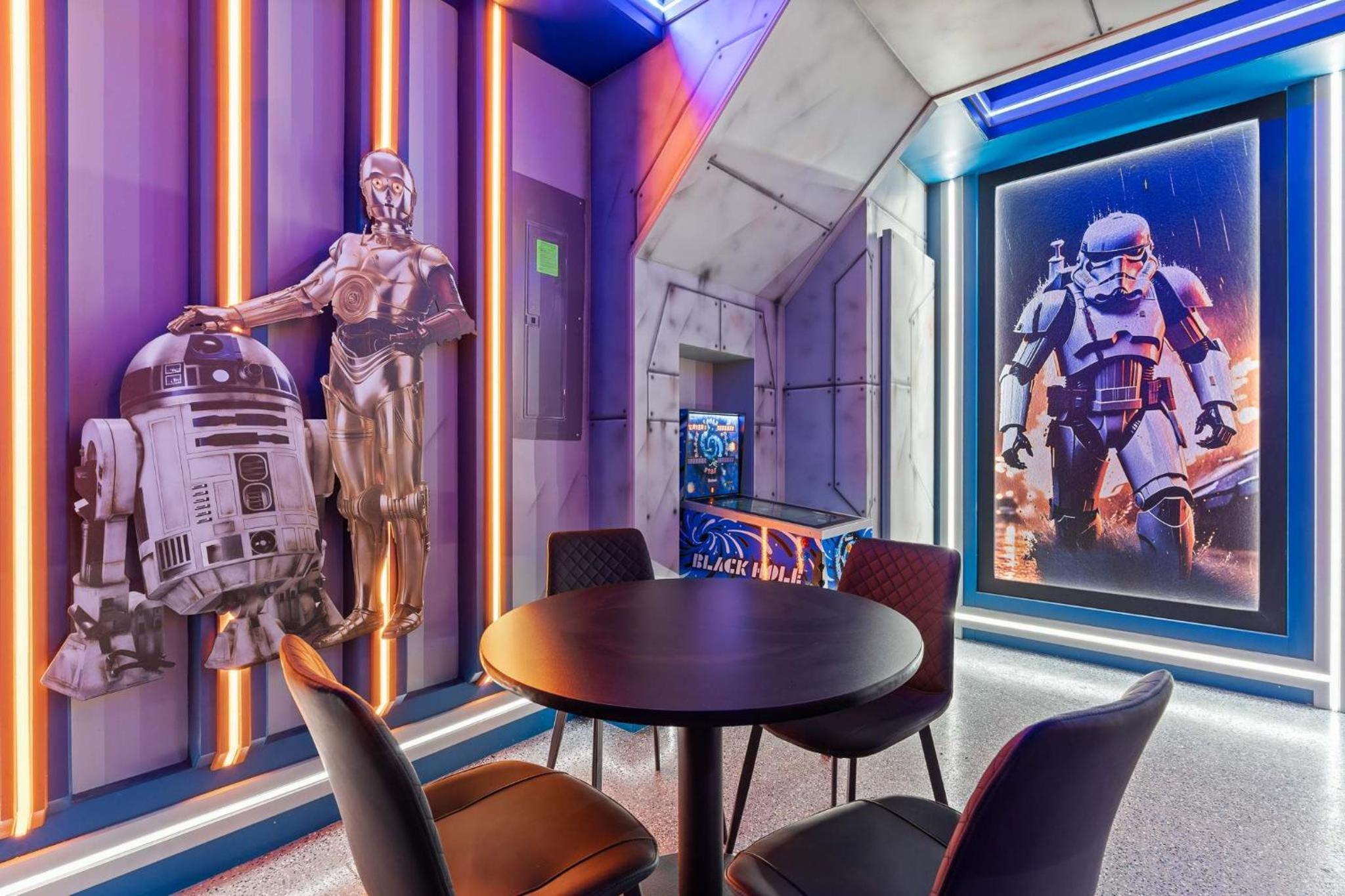 Epic Family Villa Pool Theater Themed Bedrooms