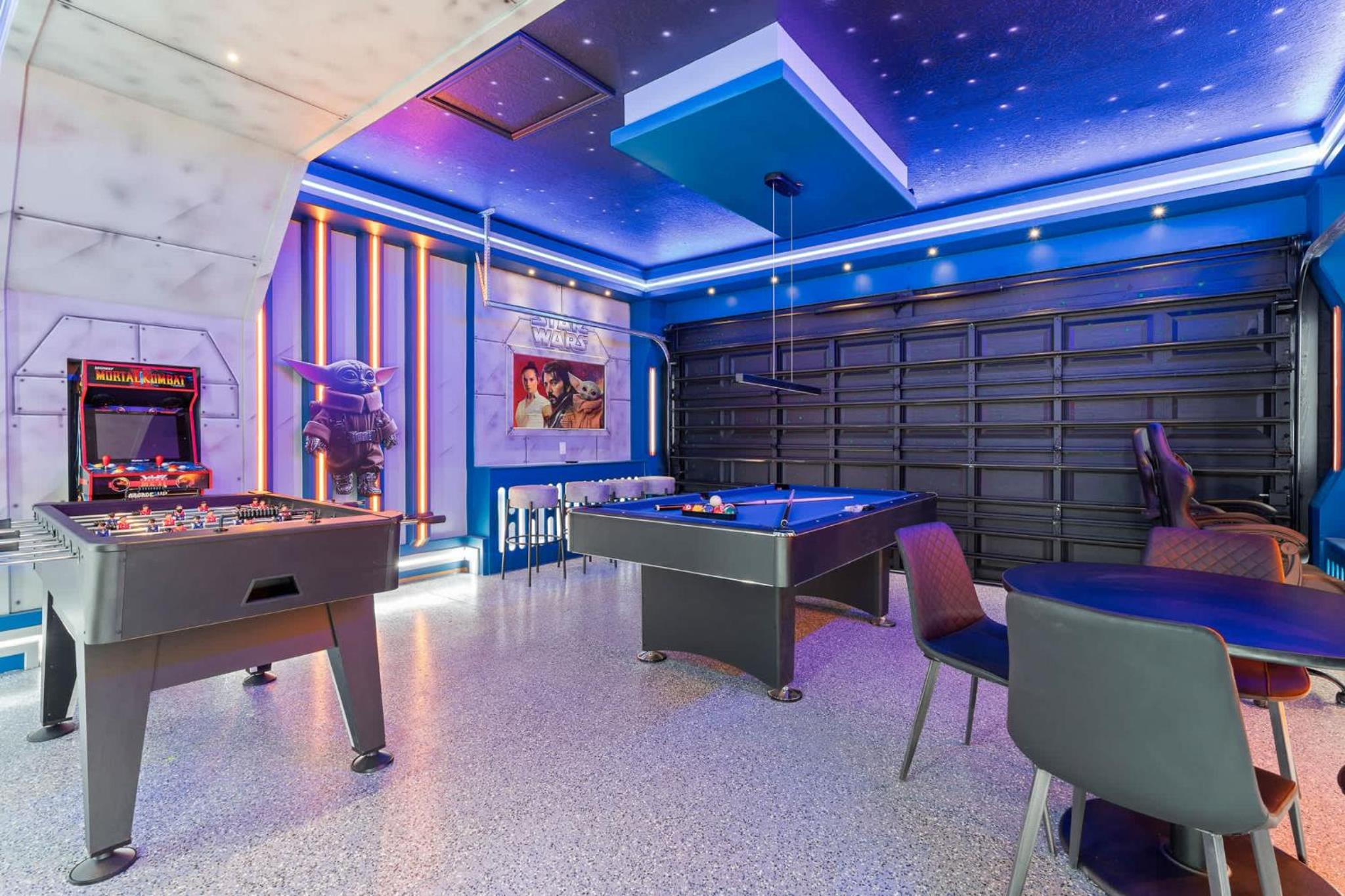 Epic Family Villa Pool Theater Themed Bedrooms