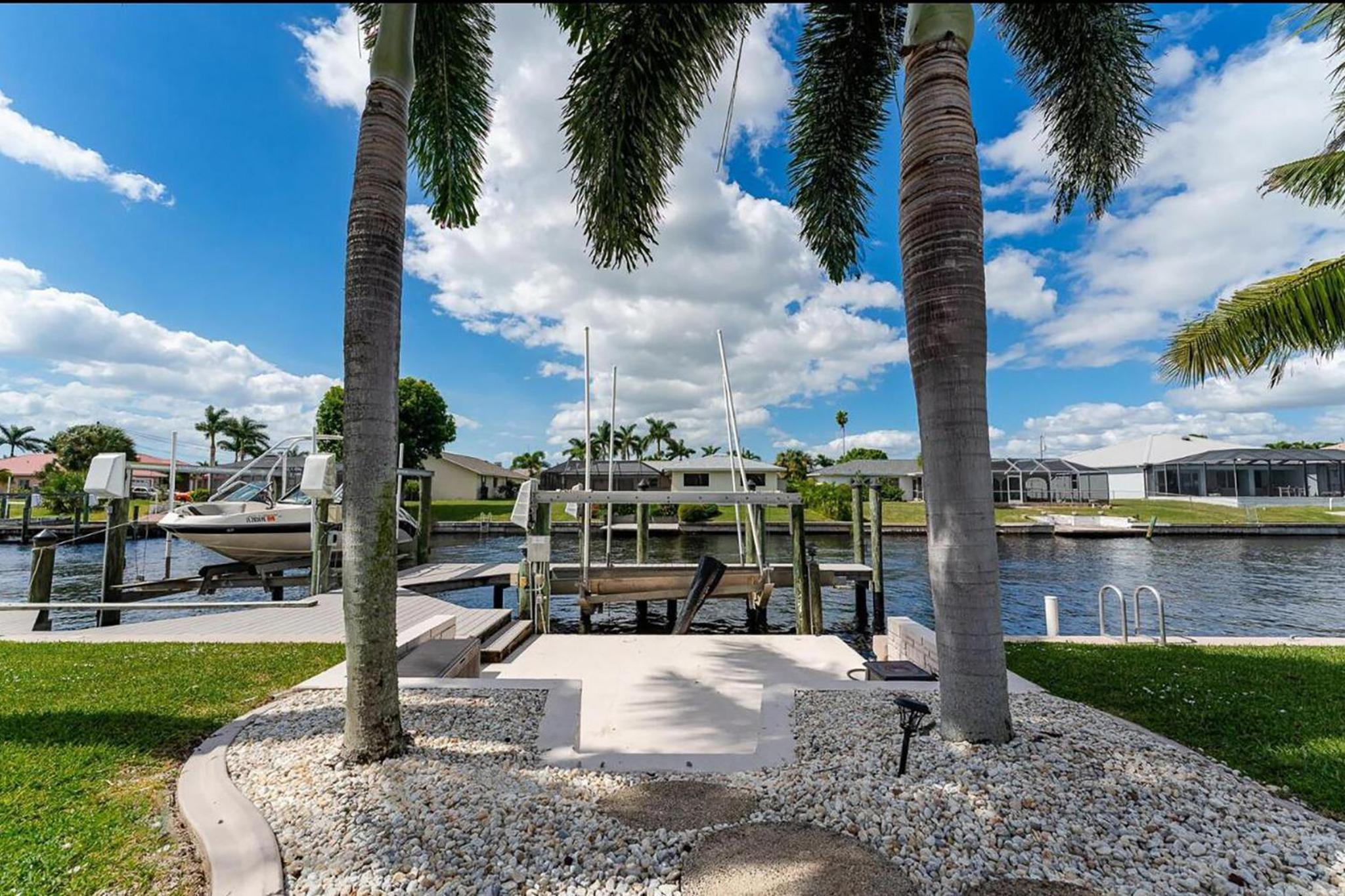 Dock Your Boat Waterfront Cape Coral Home with Pool