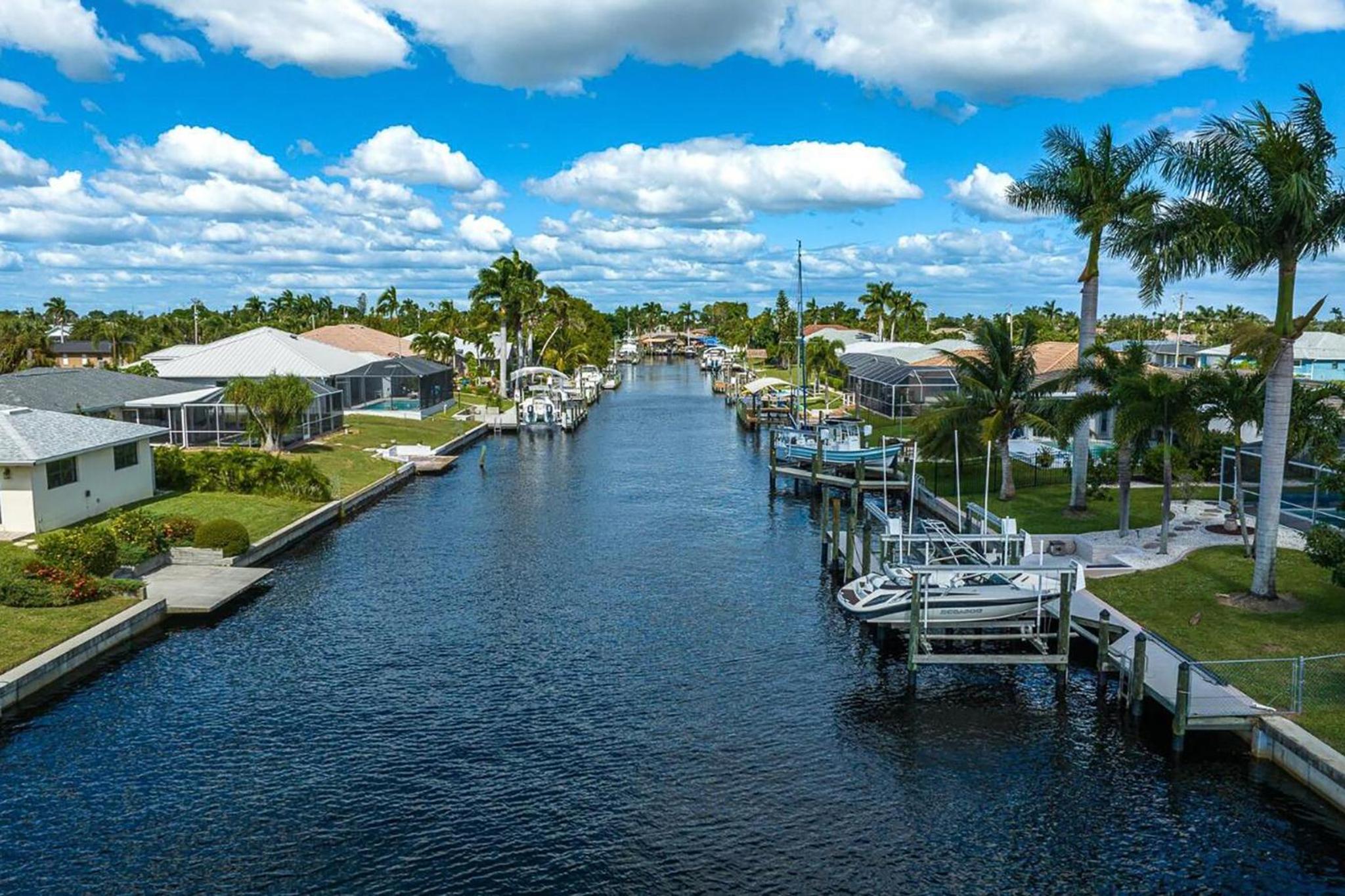Dock Your Boat Waterfront Cape Coral Home with Pool