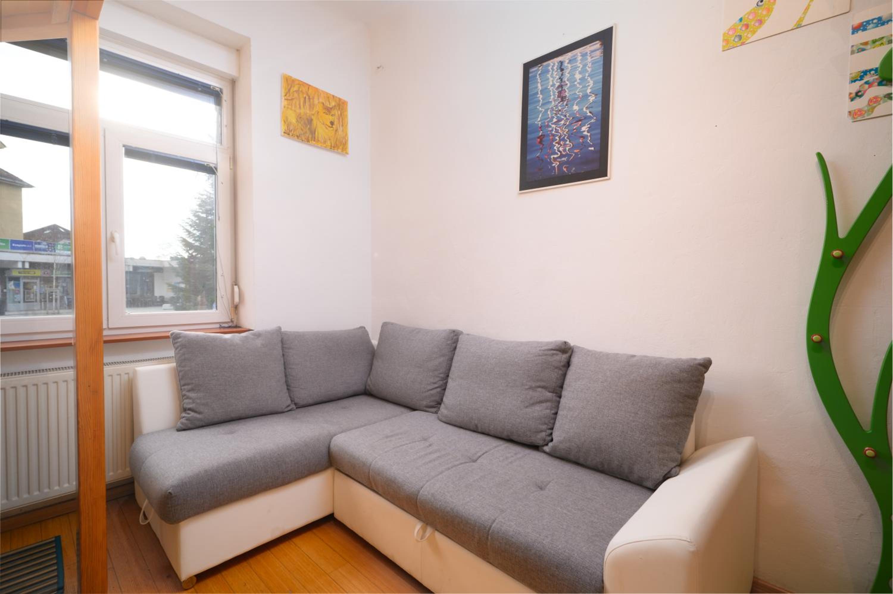 Urban view apartment with free parking