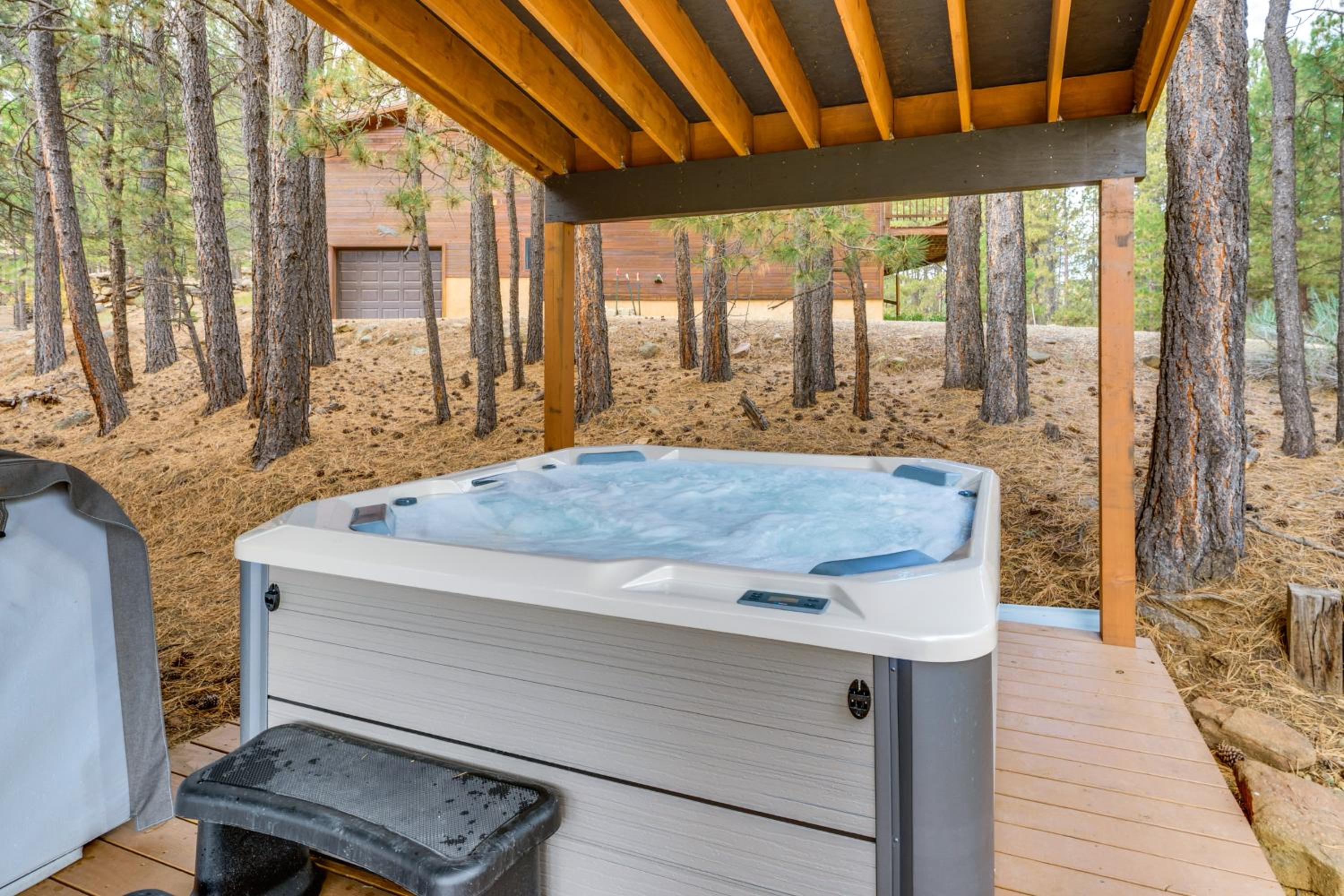 Luxury Home with Hot Tub and Mtn Views in Angel Fire!