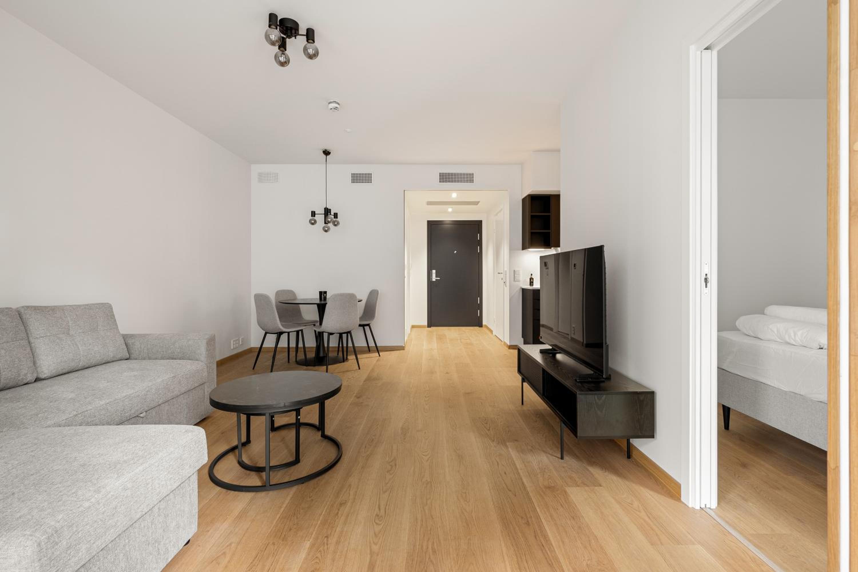Moderne leilighet i Vannkunsten Syd