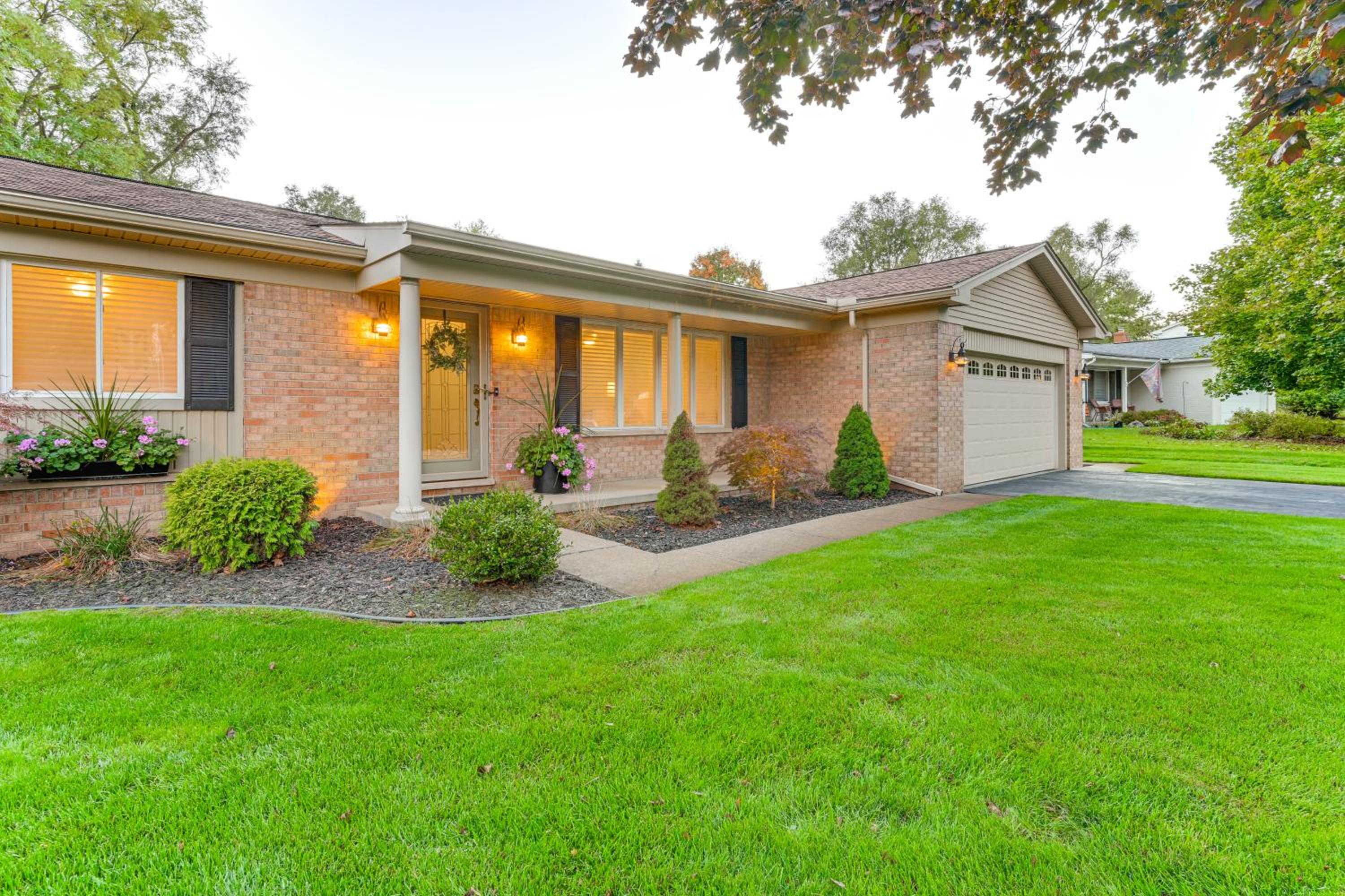 2 Mi to Dtwn Brighton Updated Home with Fenced Yard