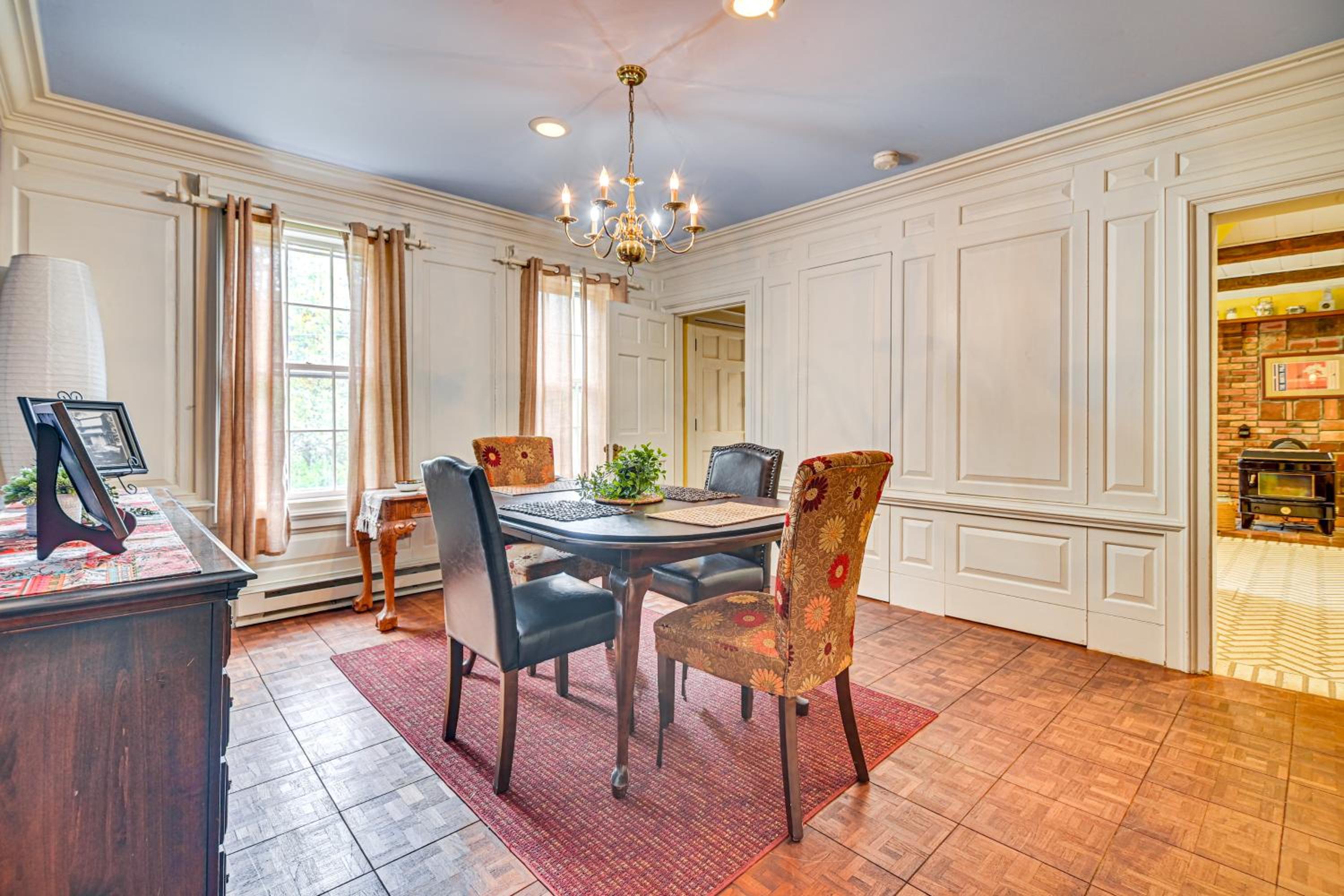 1 Mi to Main St Fryeburg Historic Family Home
