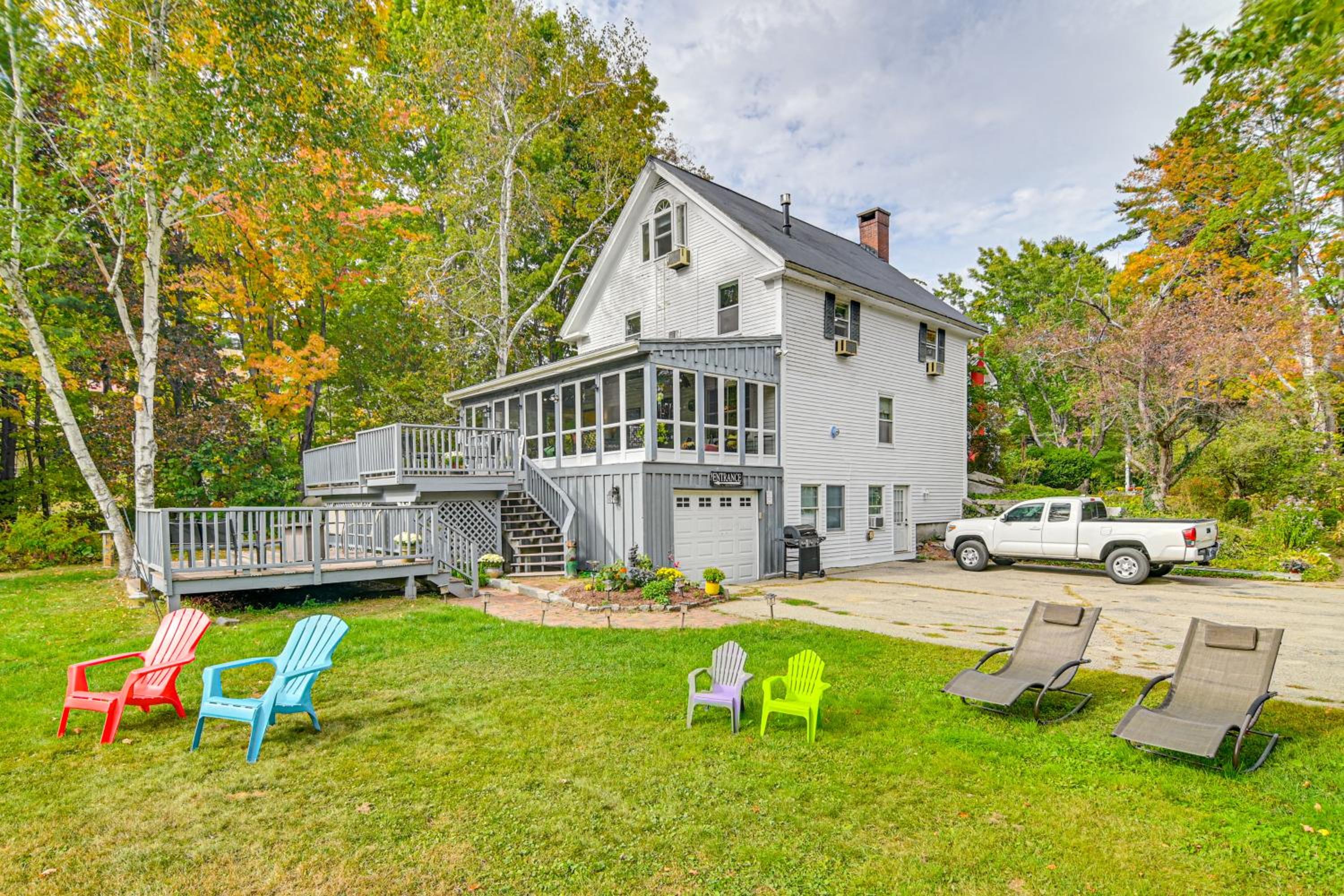 1 Mi to Main St Fryeburg Historic Family Home