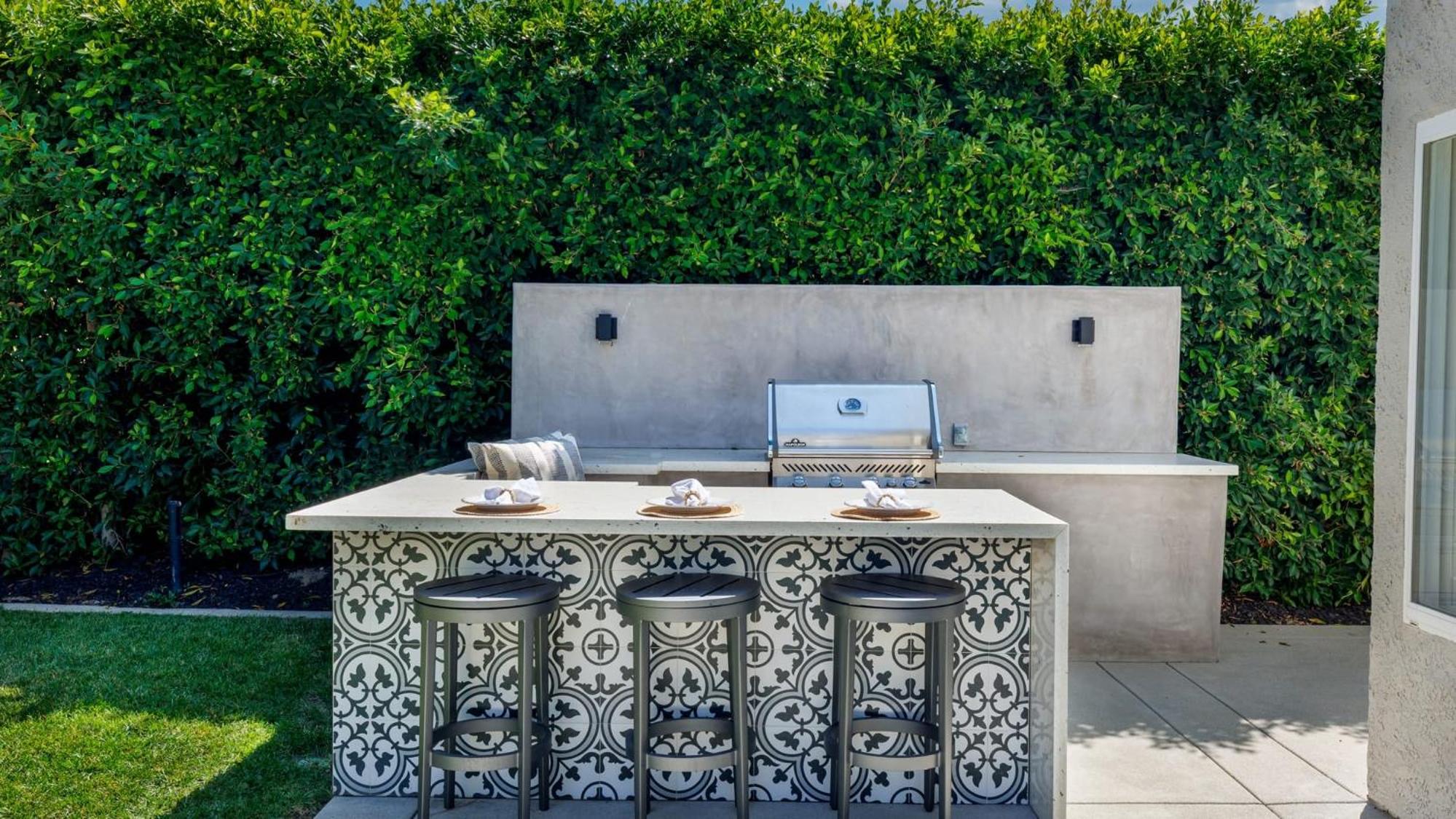 Spanish-Inspired Mission Viejo Home with Courtyard Firepit Backyard Dining Casa Cordero by AvantStay