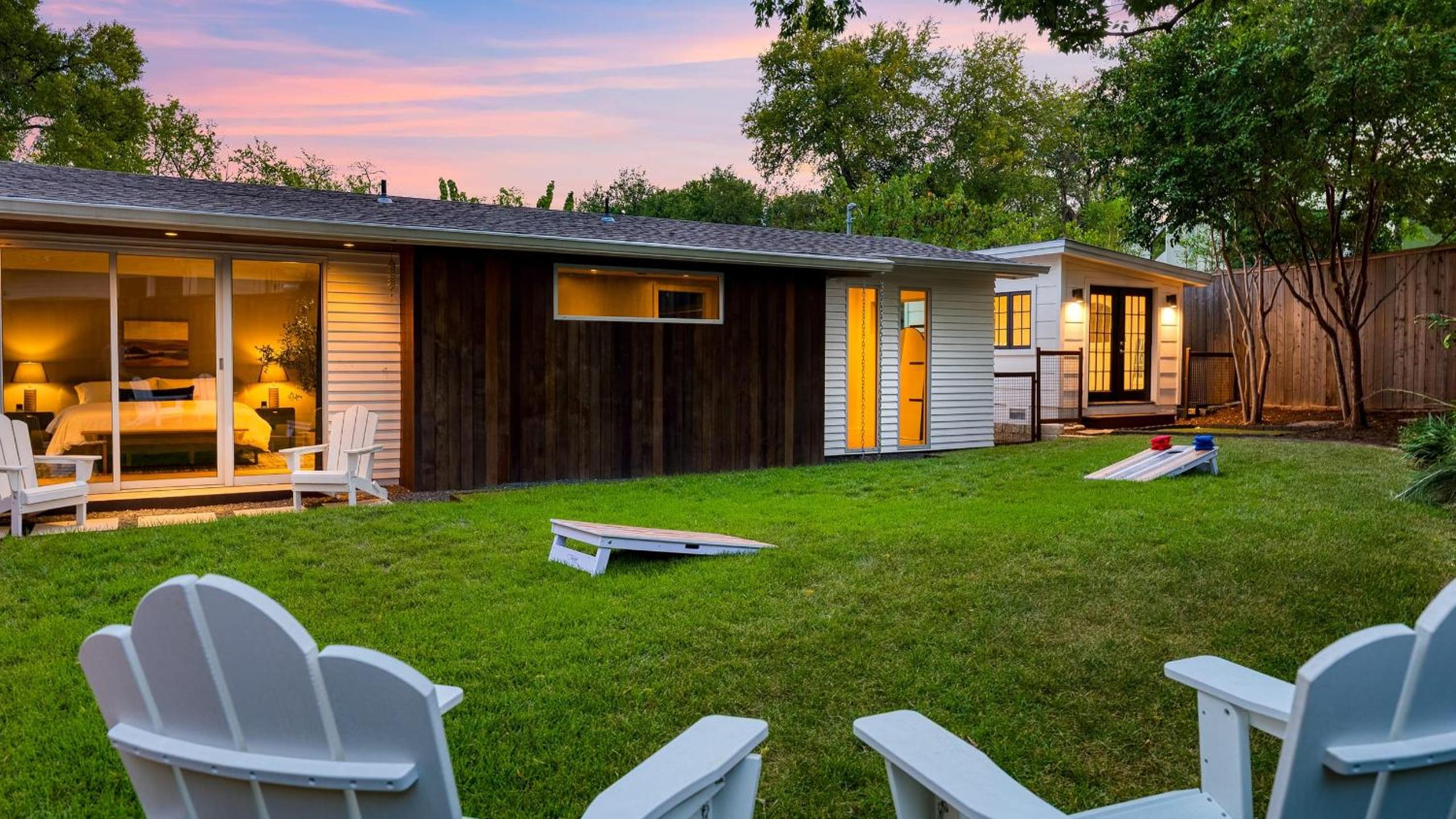 Modern Austin Home w Pool Putting Green Coffee Nook Townes Retreat by AvantStay